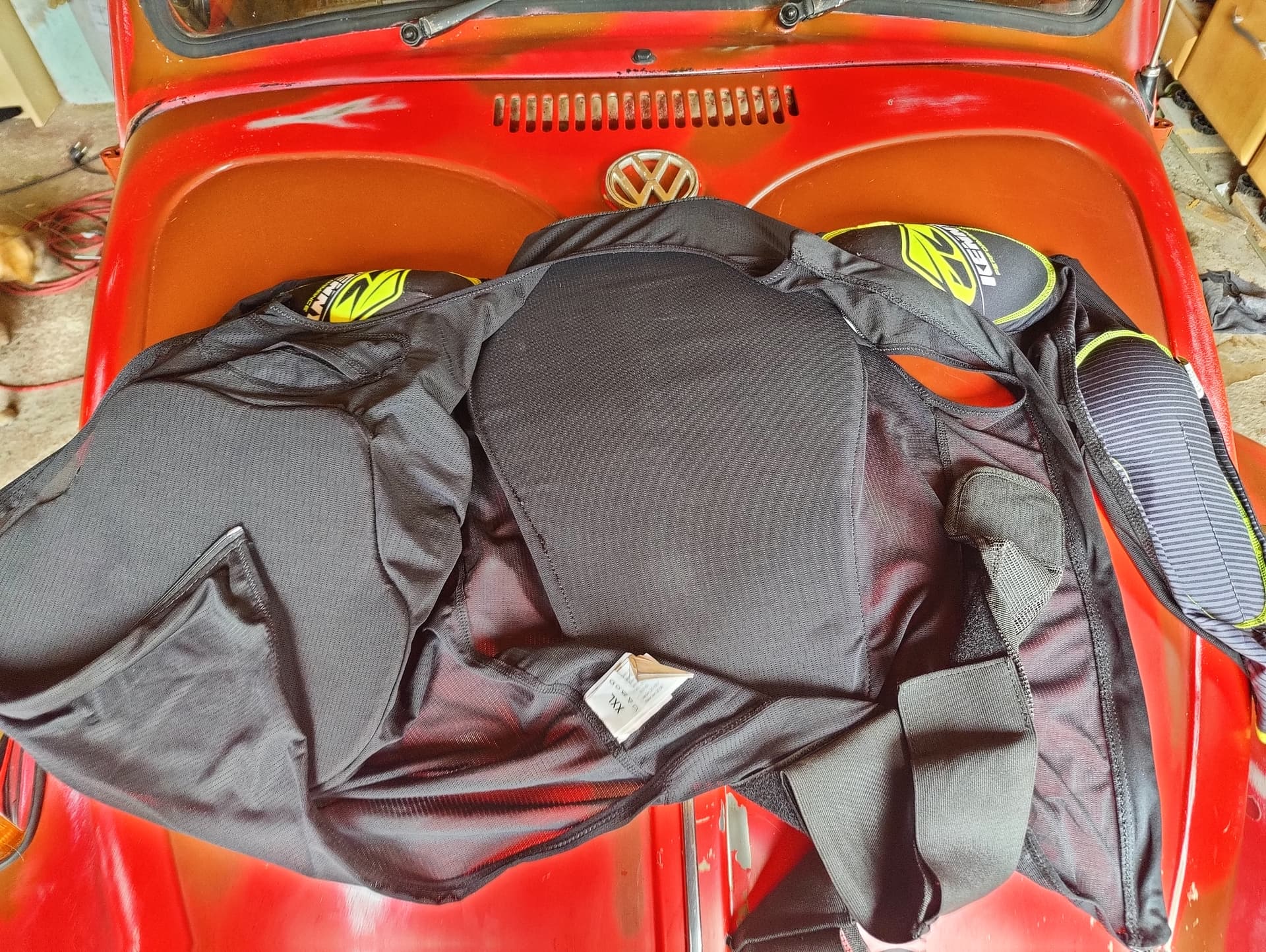 GILET KENNY PERFORMANCE PLUS NOIR/JAUNE T XXL — photo 3/3