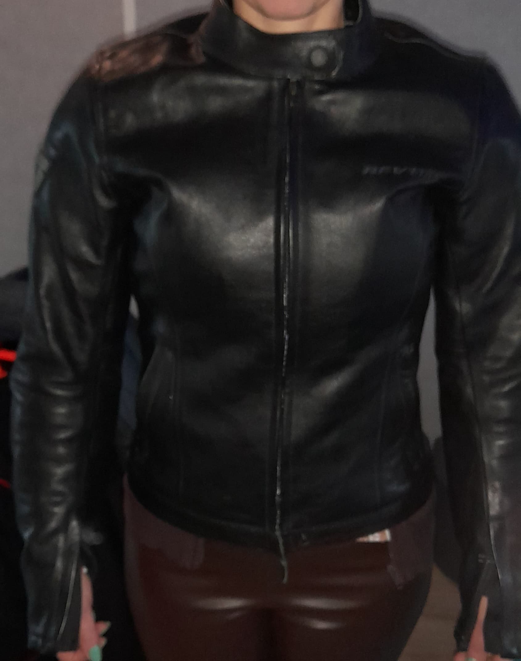 Veste cuir REV'IT