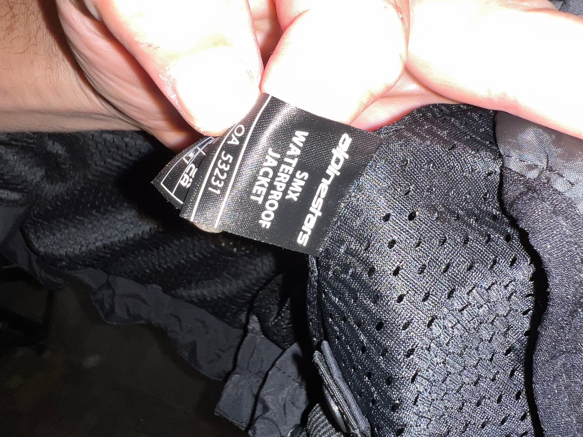 Blouson Alpinestars SMX taille XL — photo 5/5