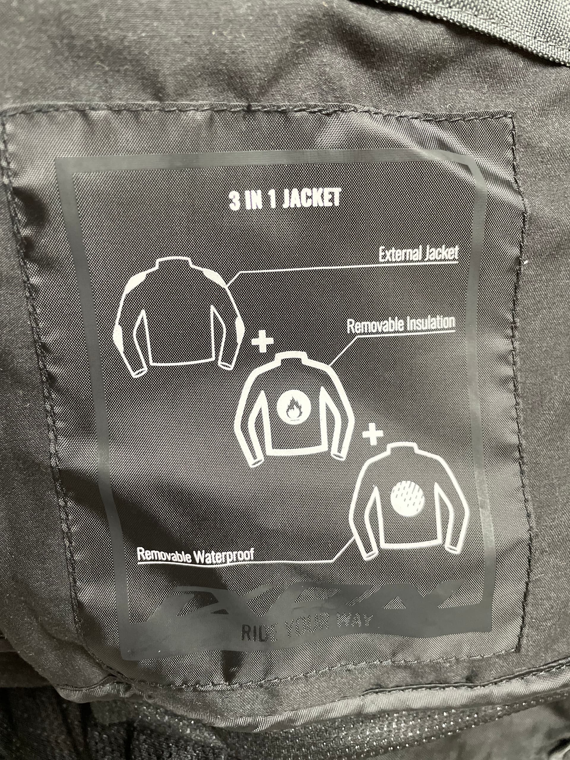 Veste de moto bi saison — photo 4/5