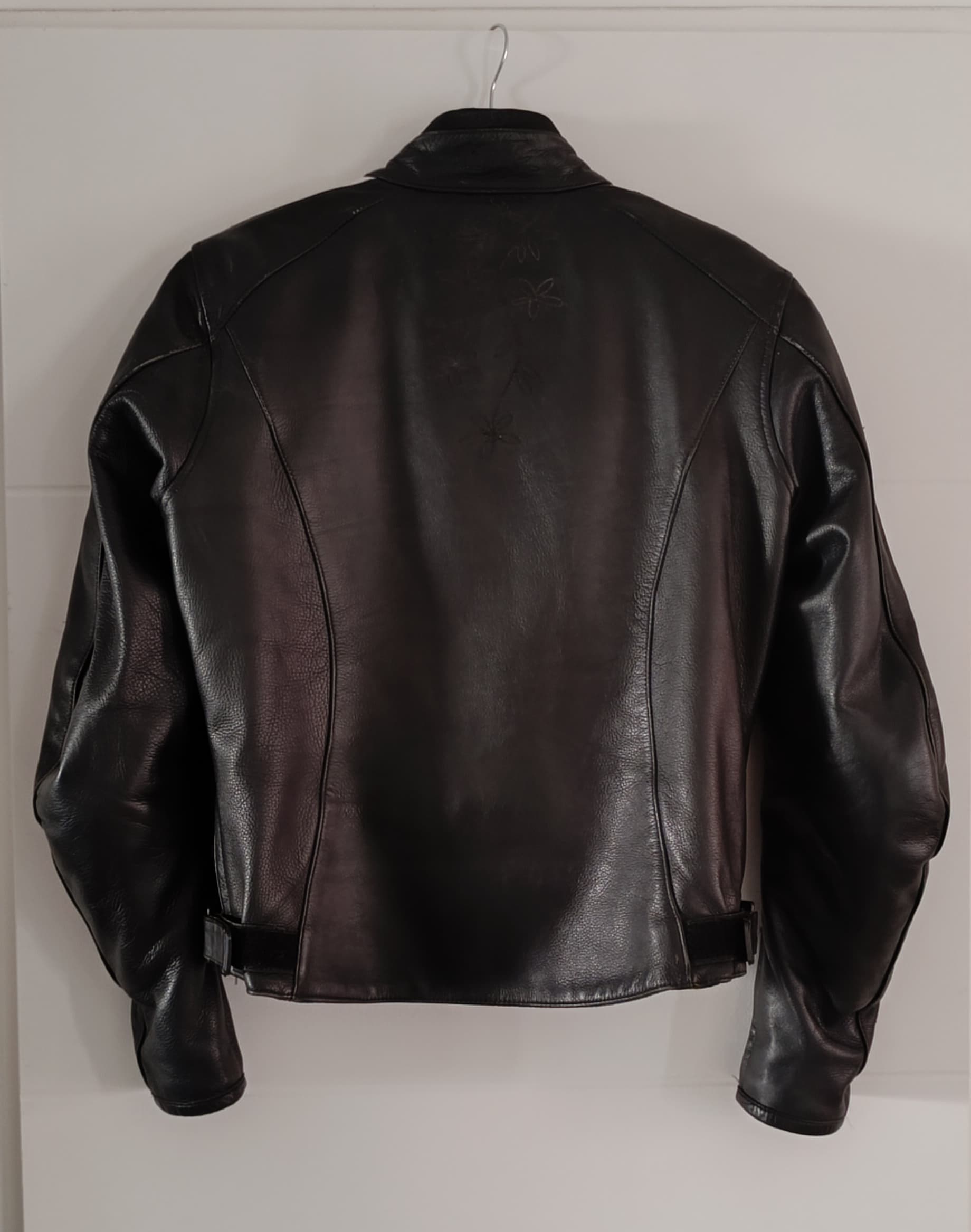 Blouson moto cuir — photo 2/5