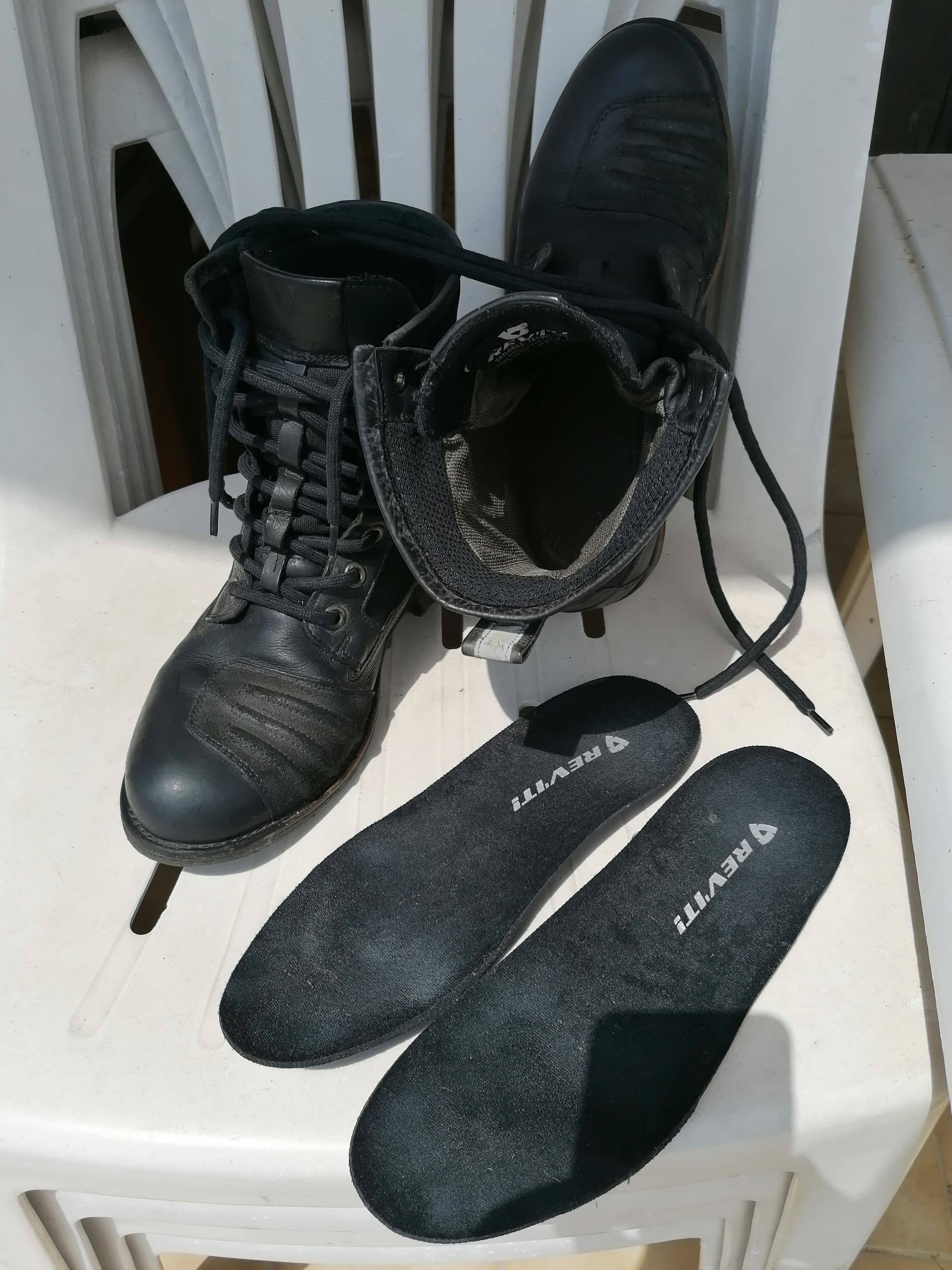 chaussures moto femme Revit Régent H2O noires T40 — photo 2/5
