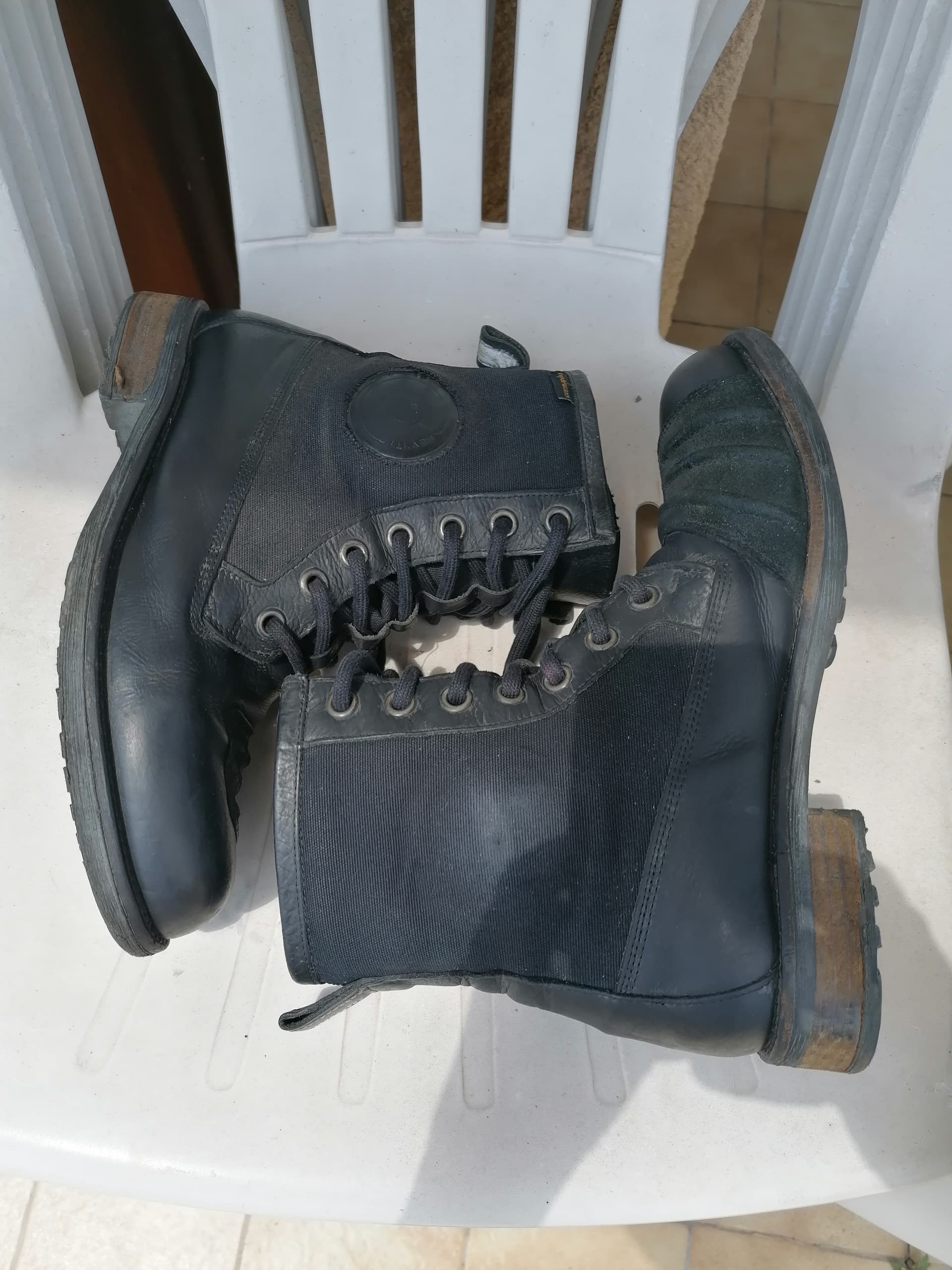 chaussures moto femme Revit Régent H2O noires T40 — photo 4/5