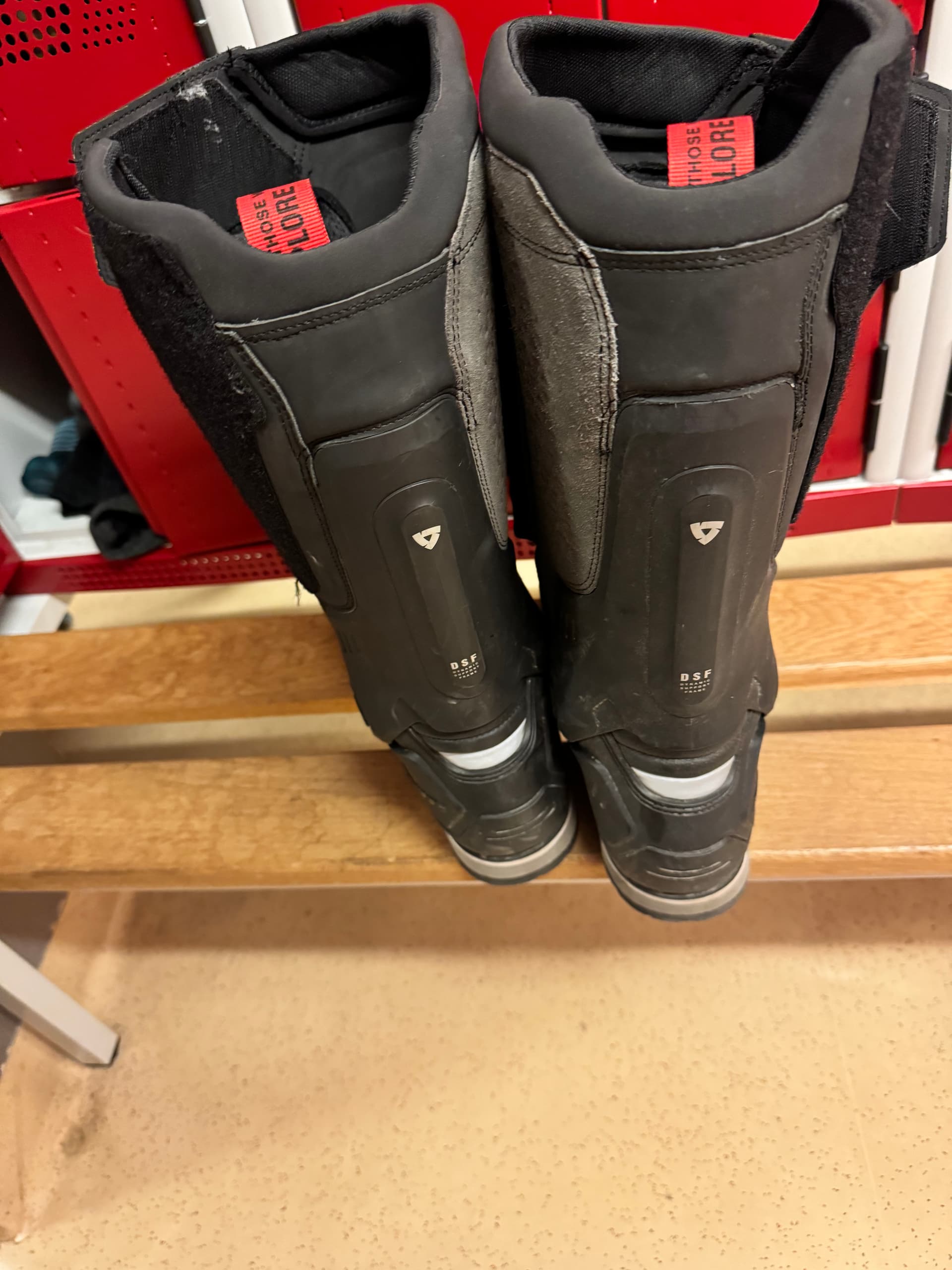 Bottes moto REV’IT Expedition GTX Noir - Gris — photo 4/5
