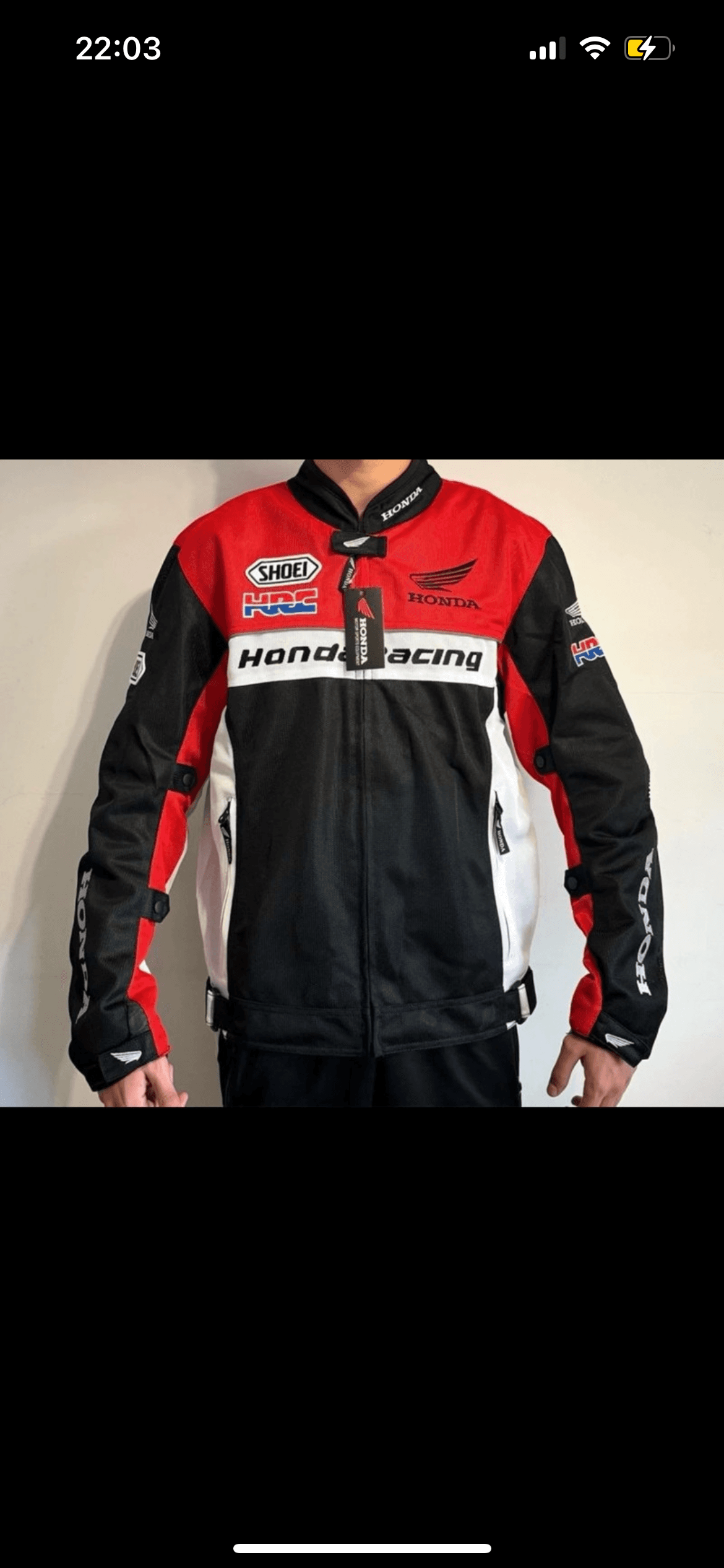 Veste de moto à coque HONDA — photo 2/2
