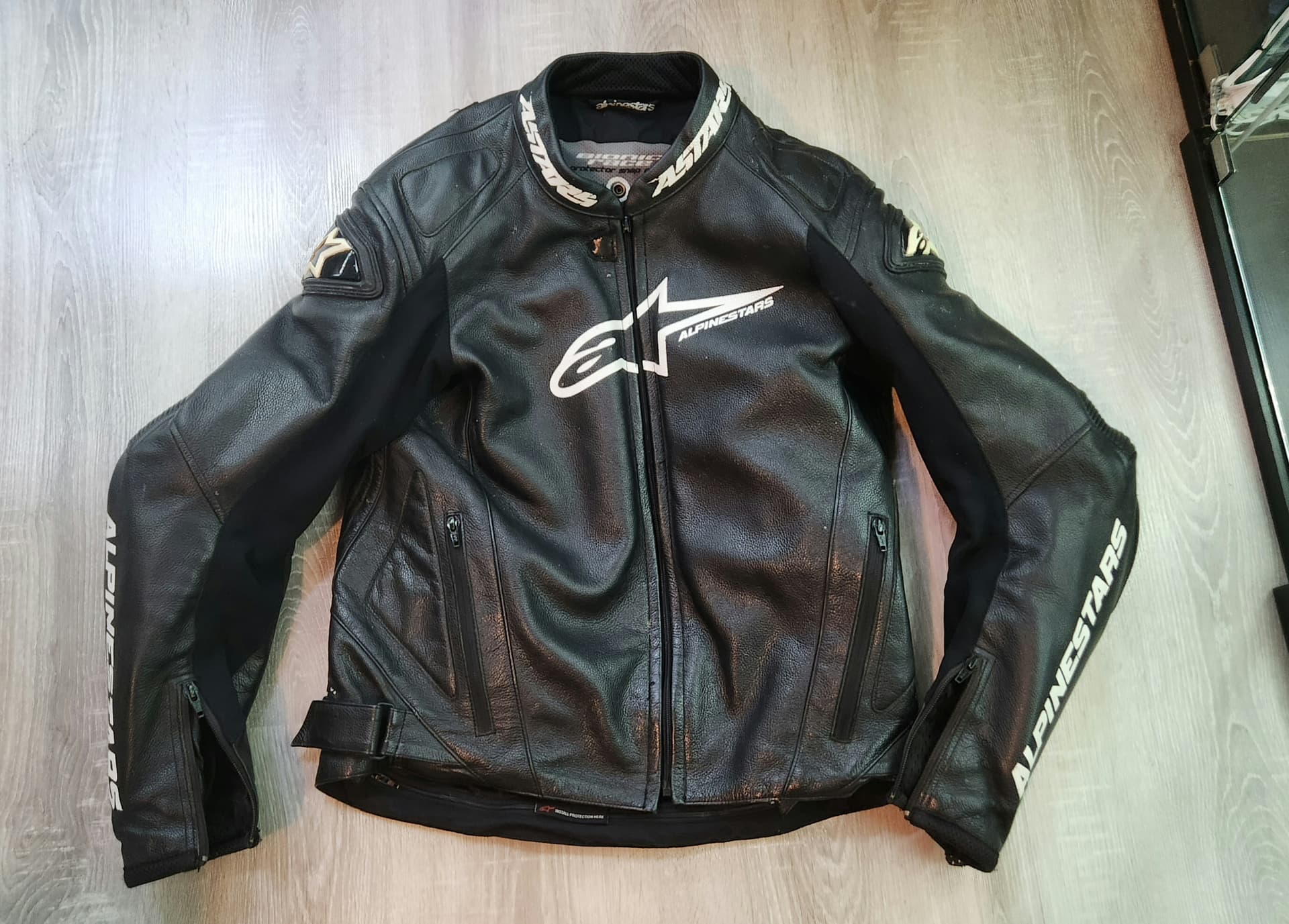 Blouson cuir alpinestars