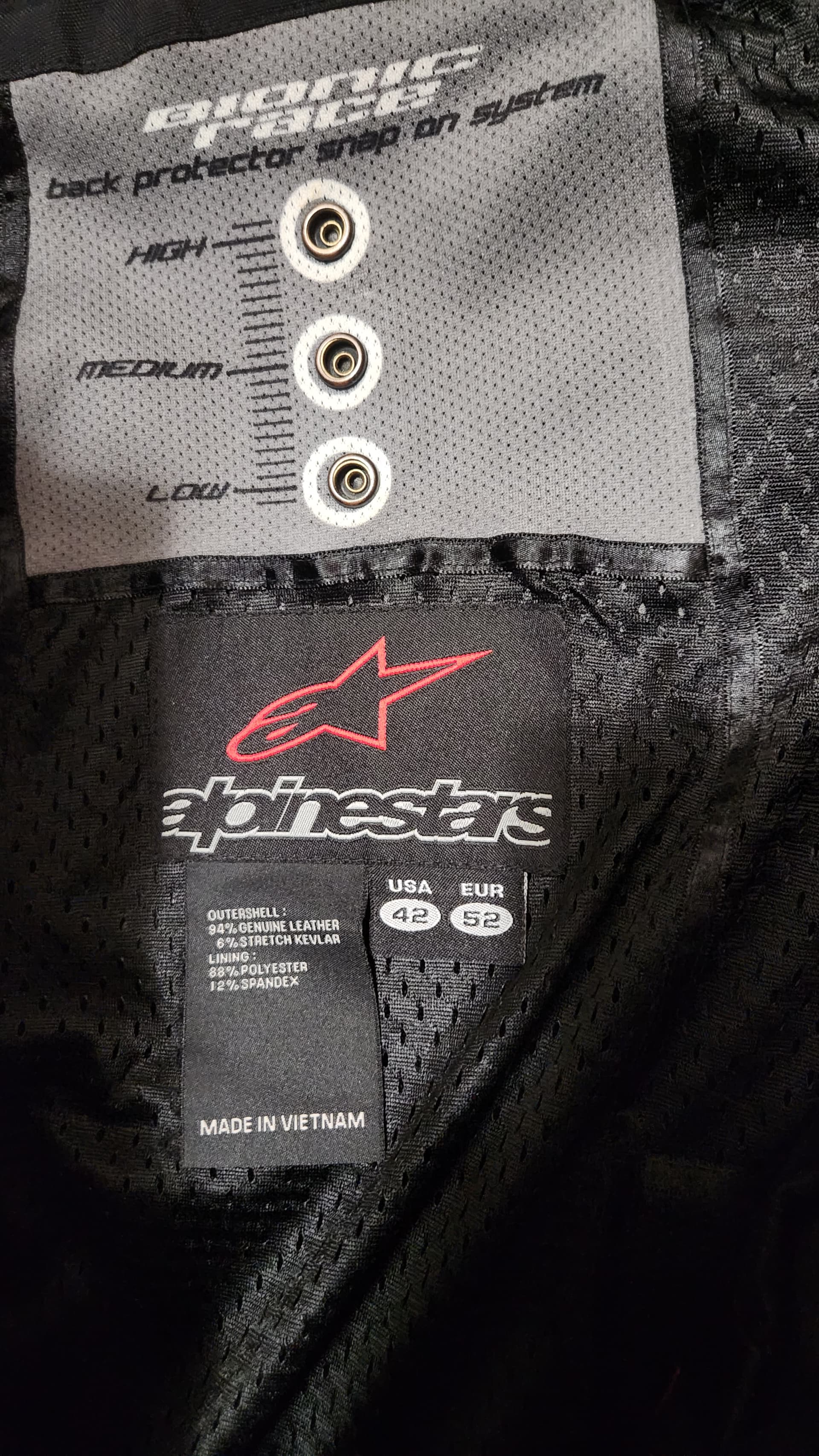 Blouson cuir alpinestars — photo 3/3