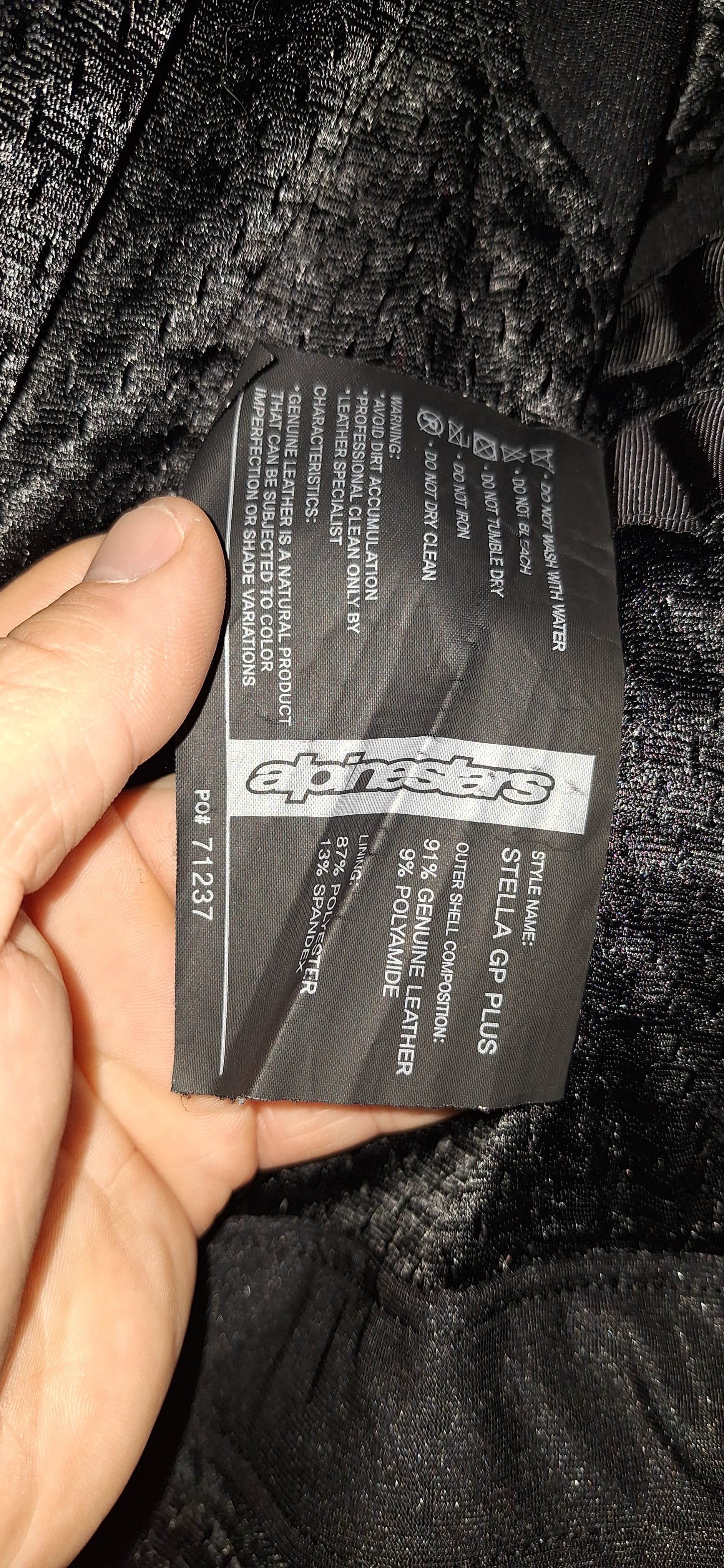 Cuir alpinestars femme — photo 2/5