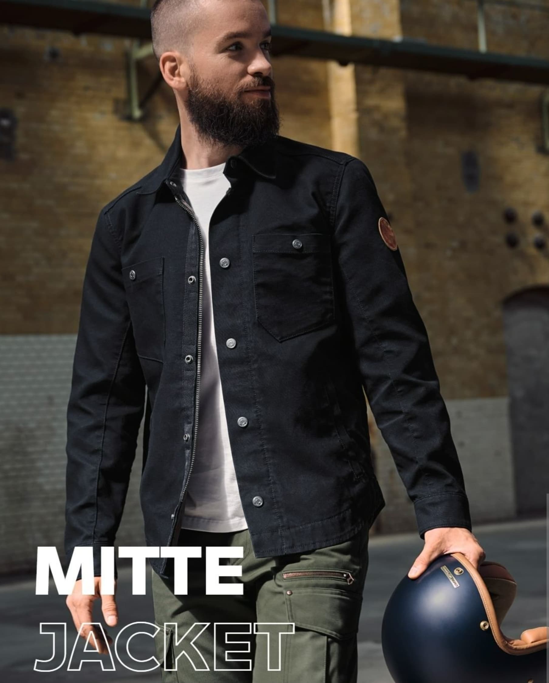 Blouson 2024 moto sur chemise bmw mitte