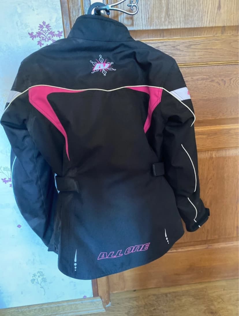 Blouson moto femme All One — photo 2/5