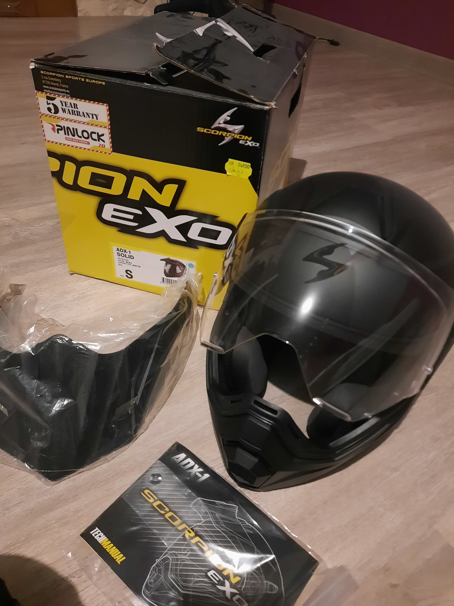 Casque de moto