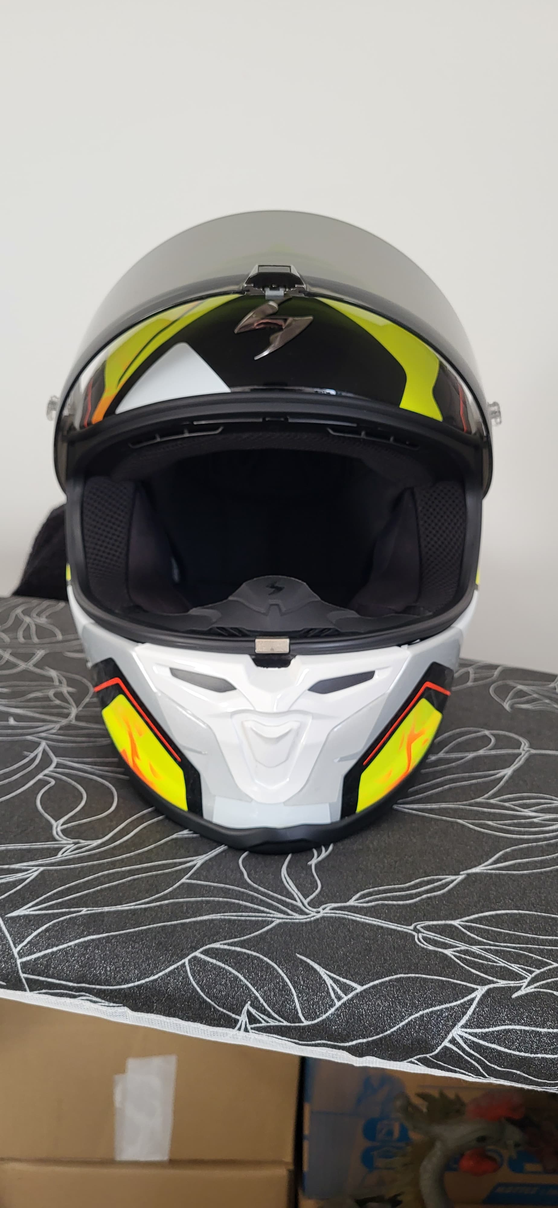 Casque moto Scorpion EXO R1 replica Alvaro — photo 2/6