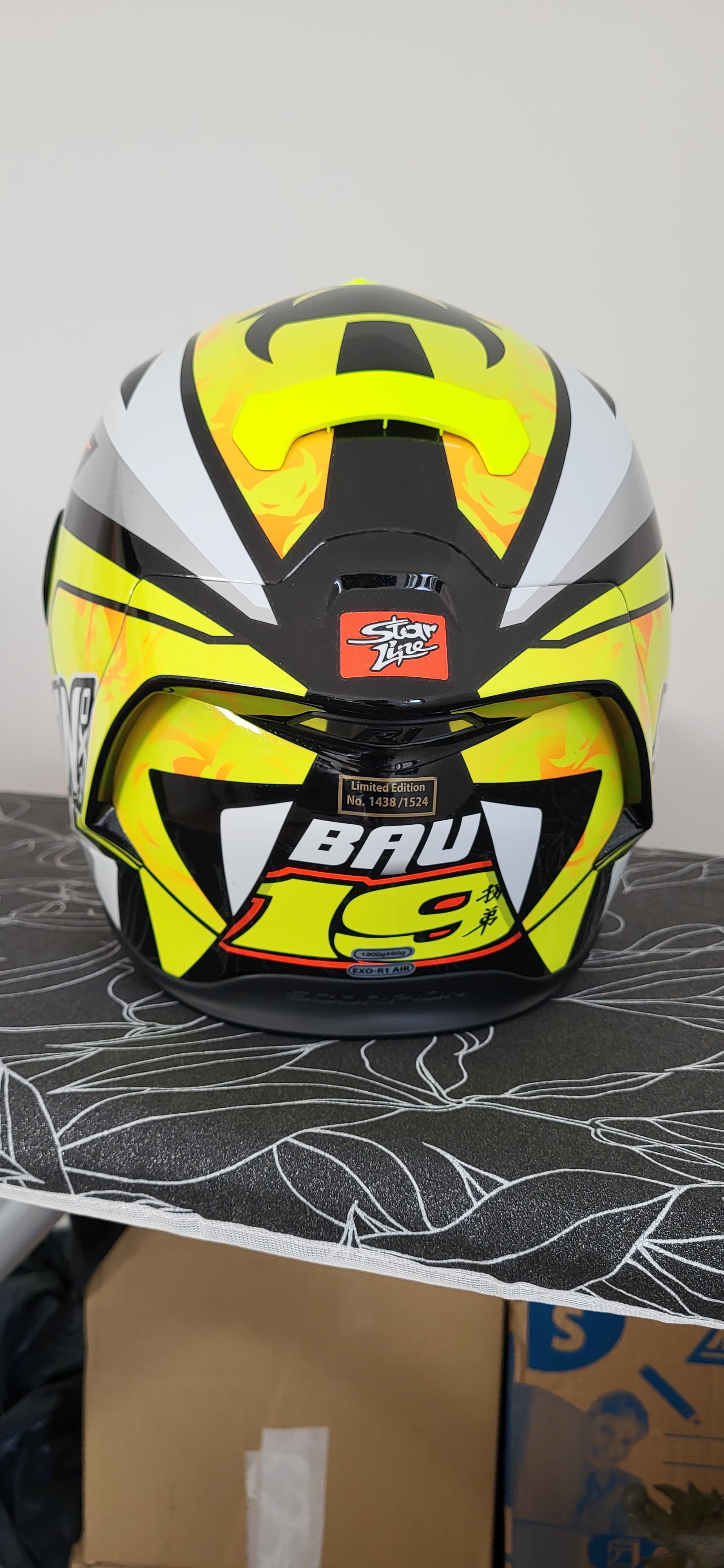 Casque moto Scorpion EXO R1 replica Alvaro — photo 4/6