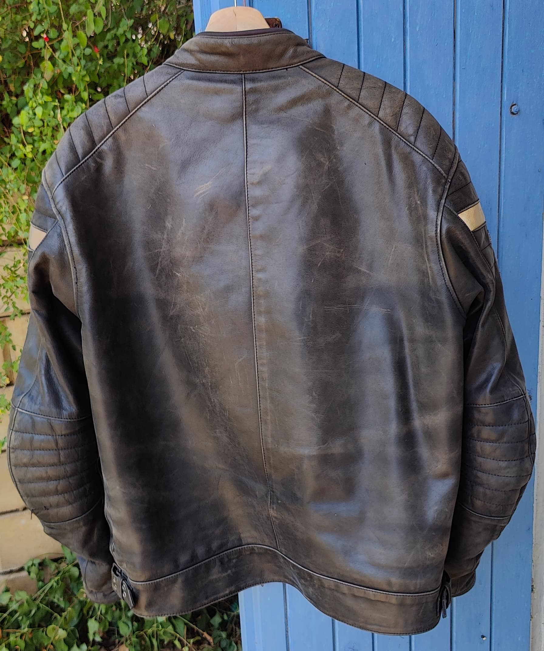 Blouson de cuir moto Segura Mortymer 2XL — photo 2/5