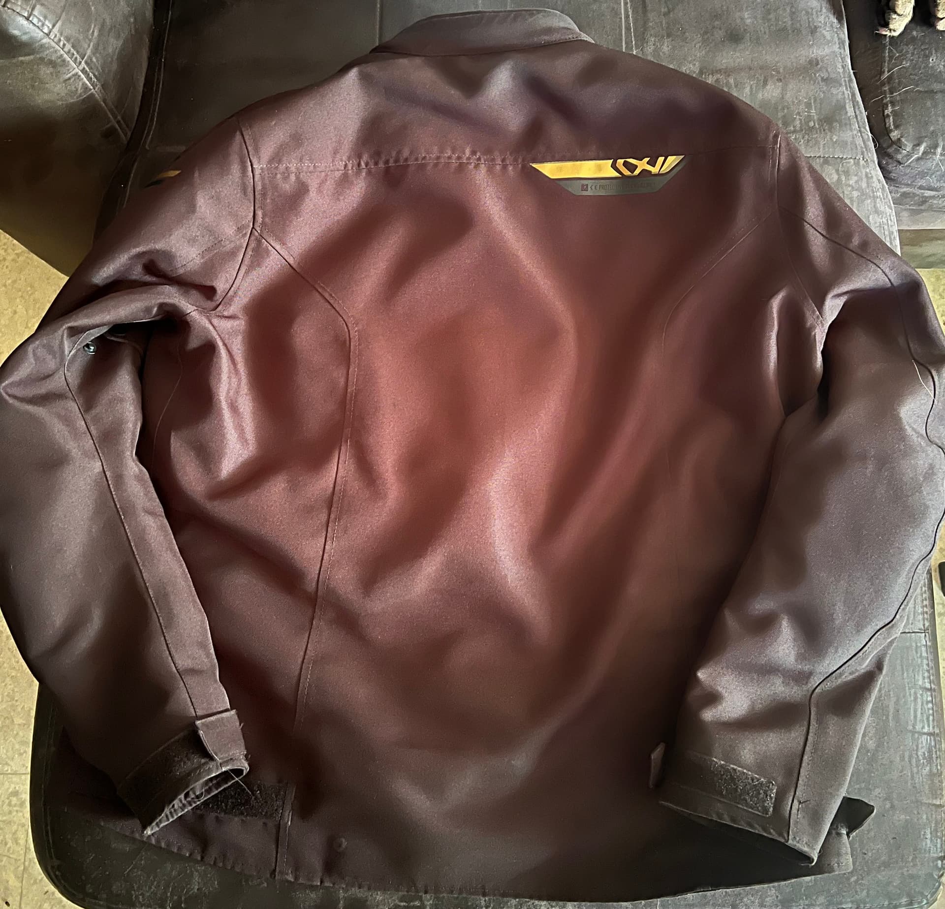 Blouson IXON femme Slash C Lady Noir / Or — photo 2/3