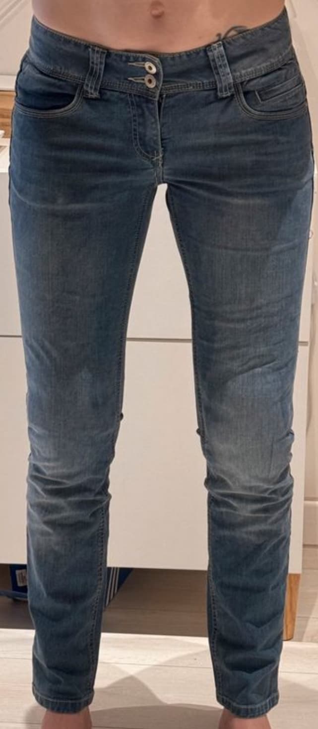 Jeans pantalon moto femme Ixon taille 36-38 bleu