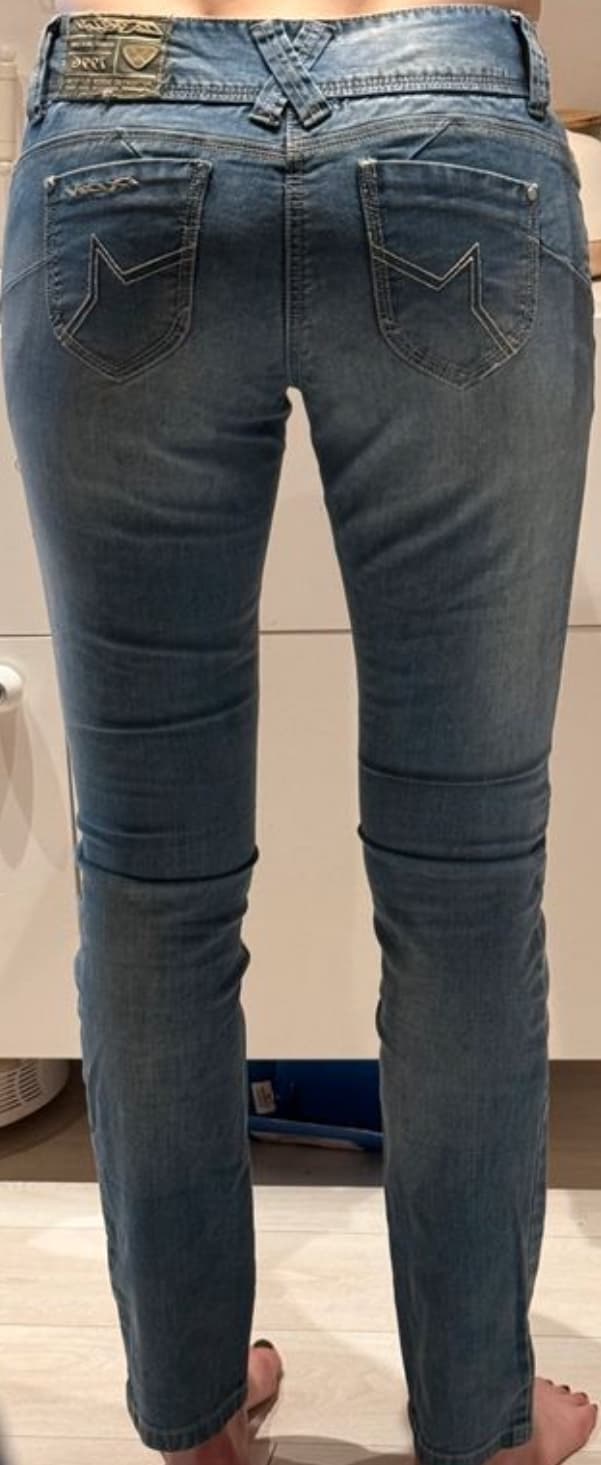 Jeans pantalon moto femme Ixon taille 36-38 bleu — photo 2/5