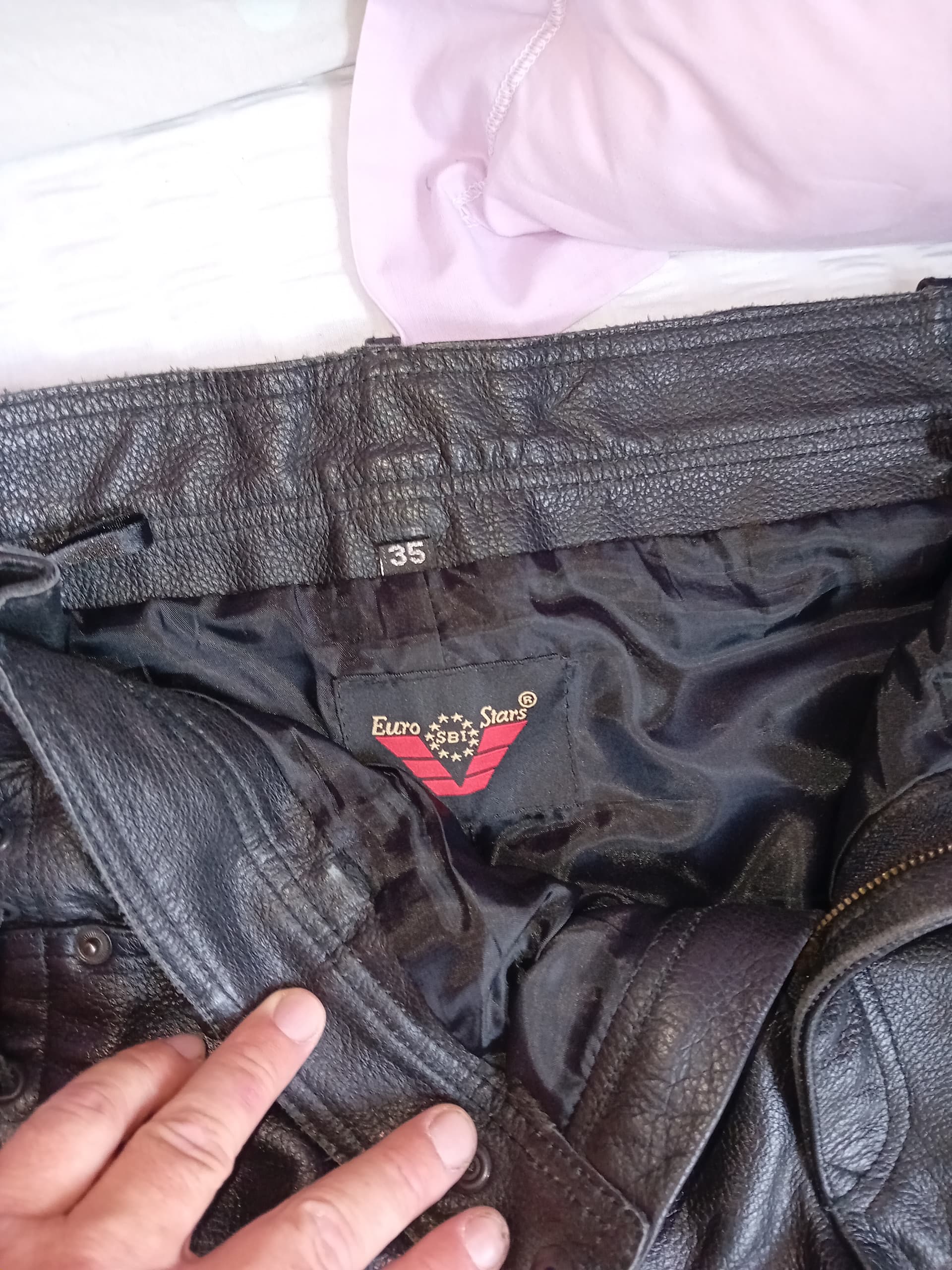 Pantalon cuir — photo 3/3