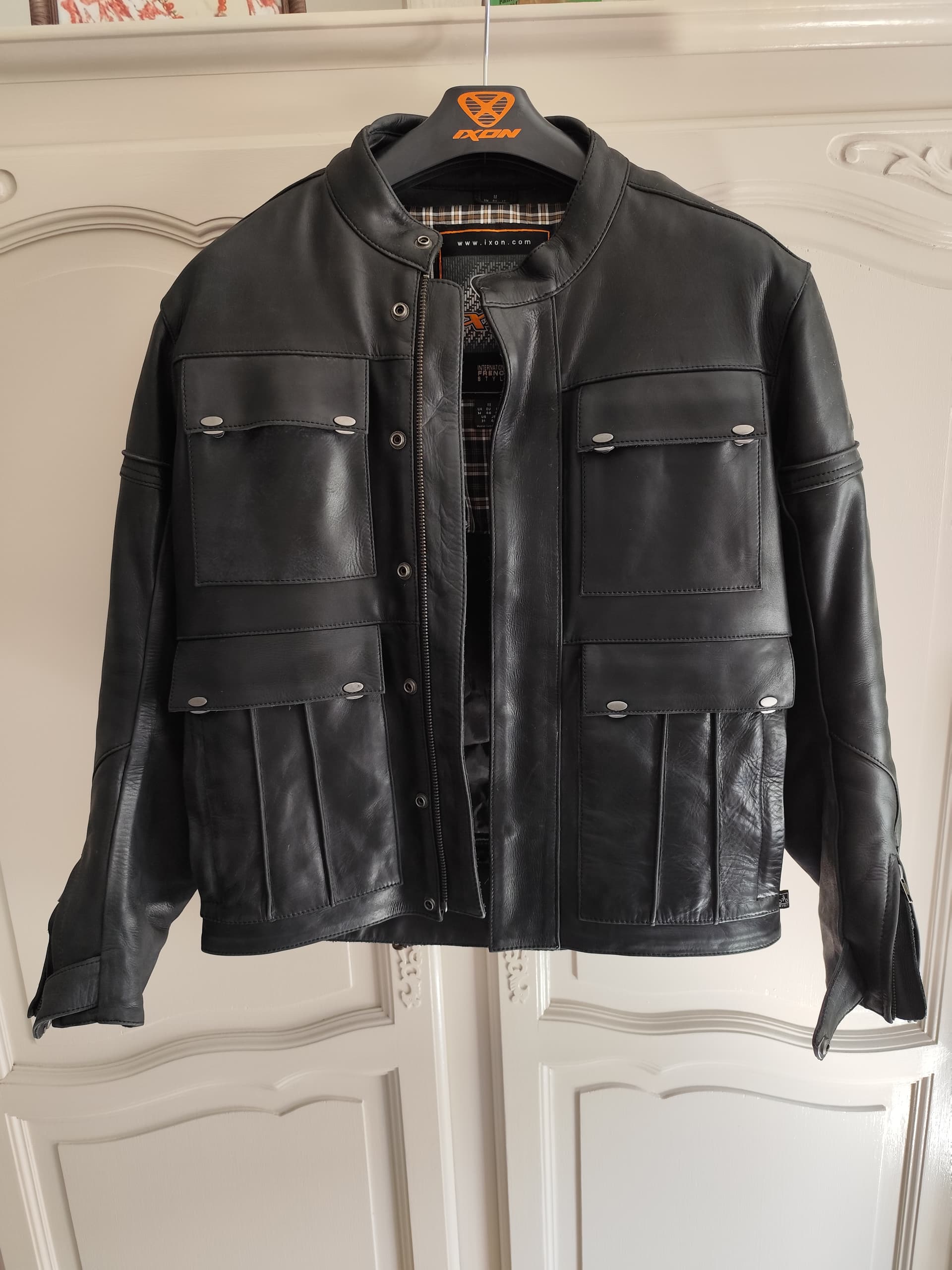 Blouson moto ixon cuir