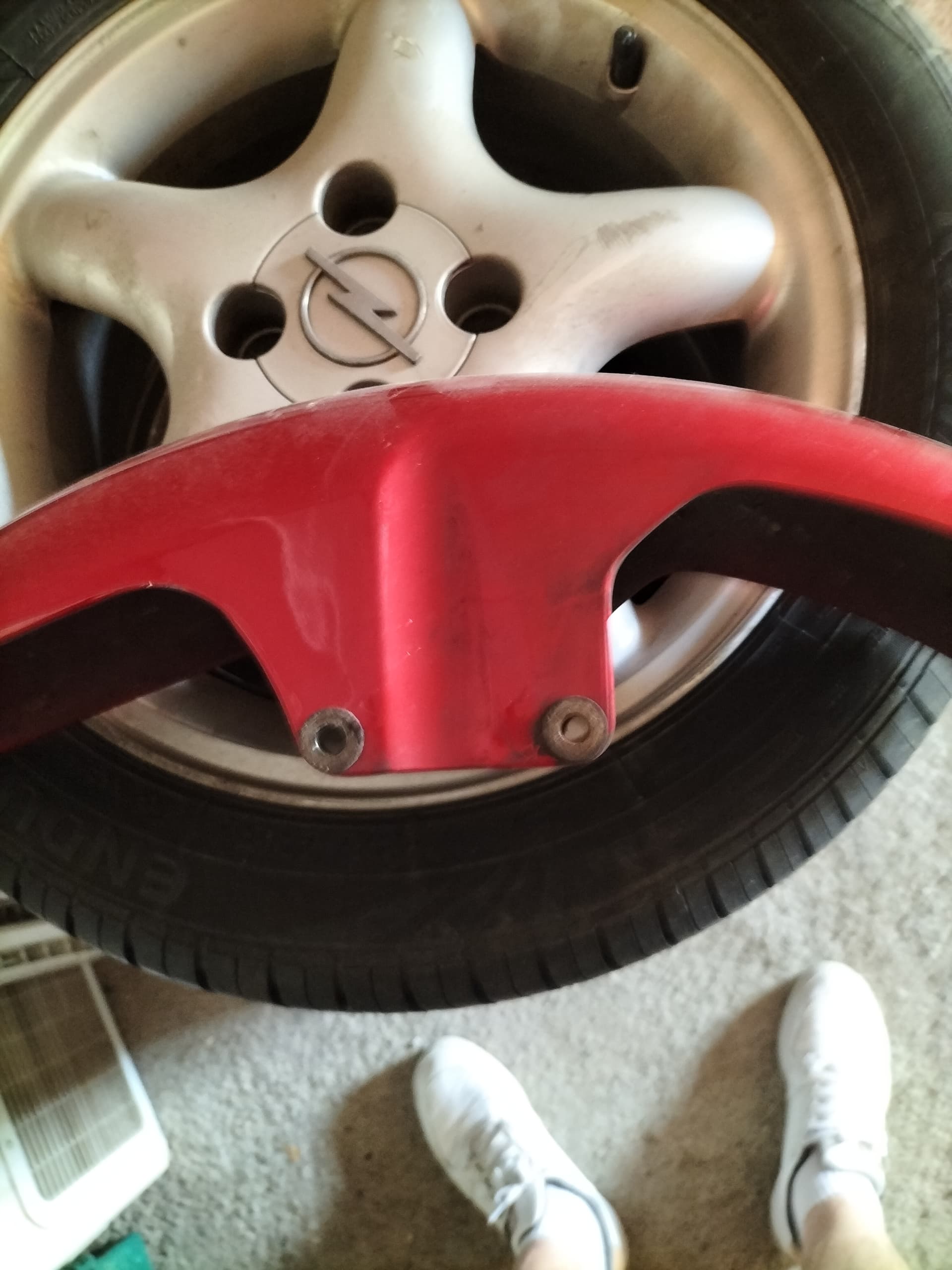 Garde boue avant de 600 Fazer de 98 a 2001 — photo 4/4