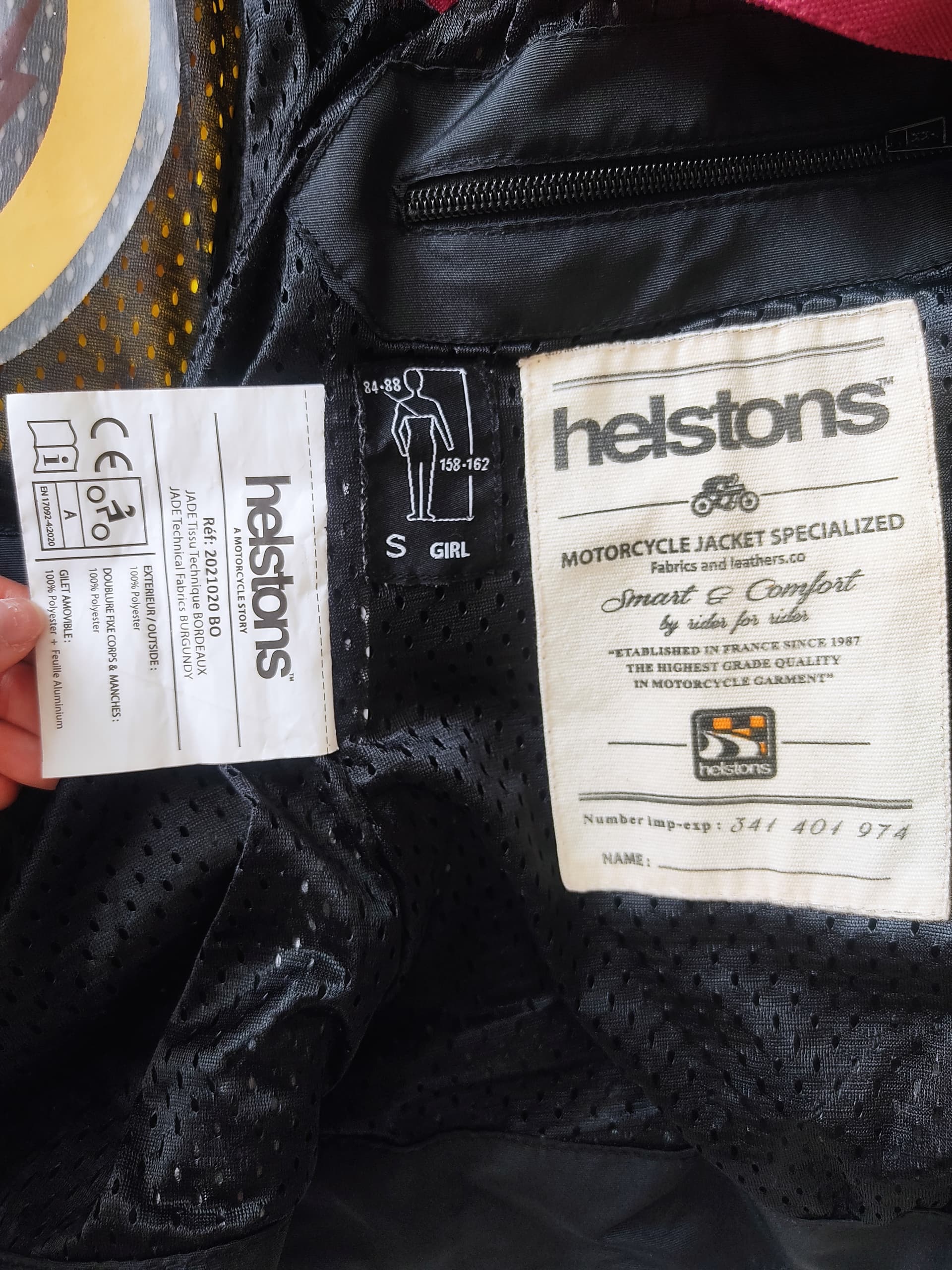 Blouson femme mi-saison homologué — photo 3/4