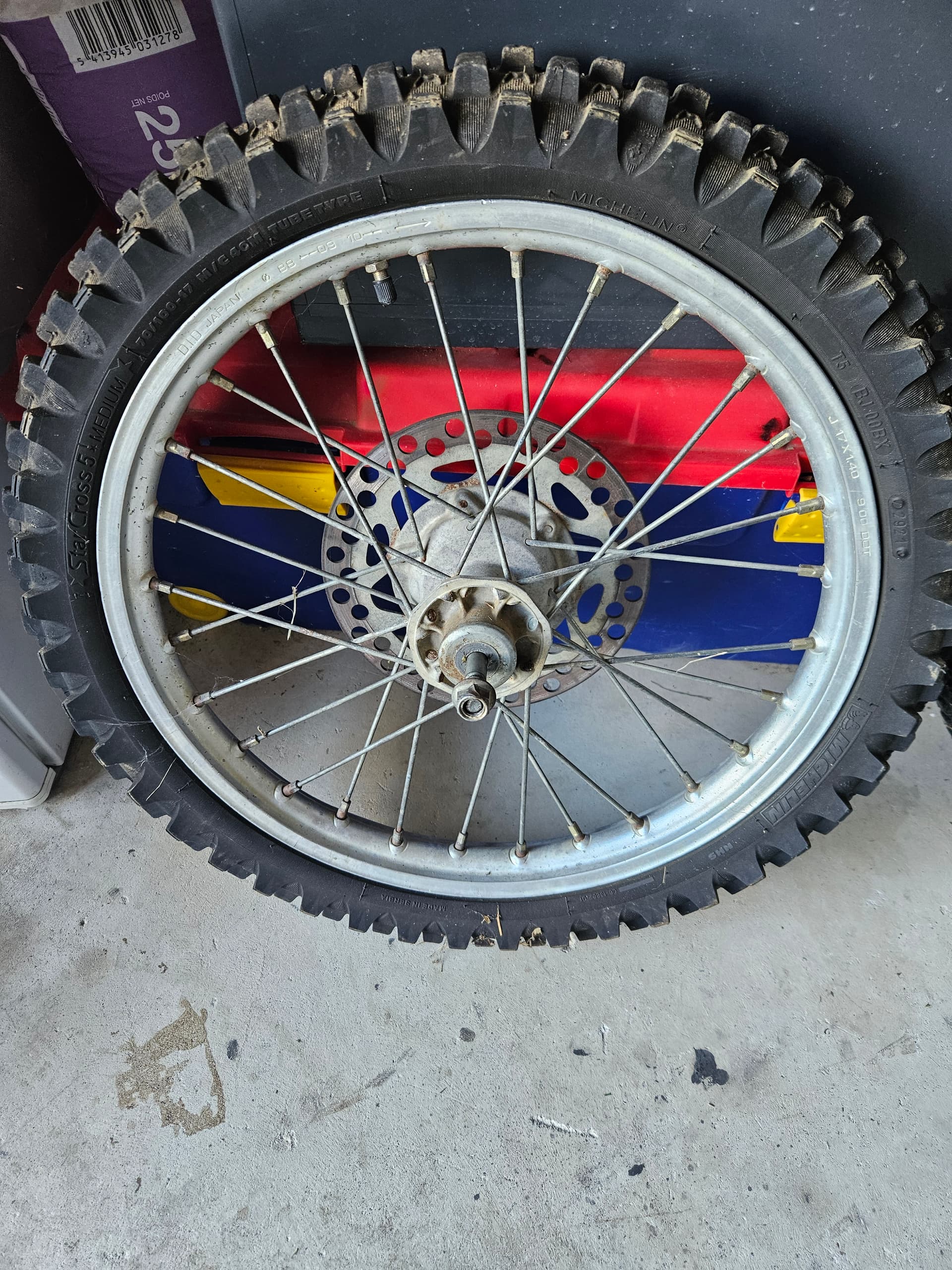 Ensemble moto cross
