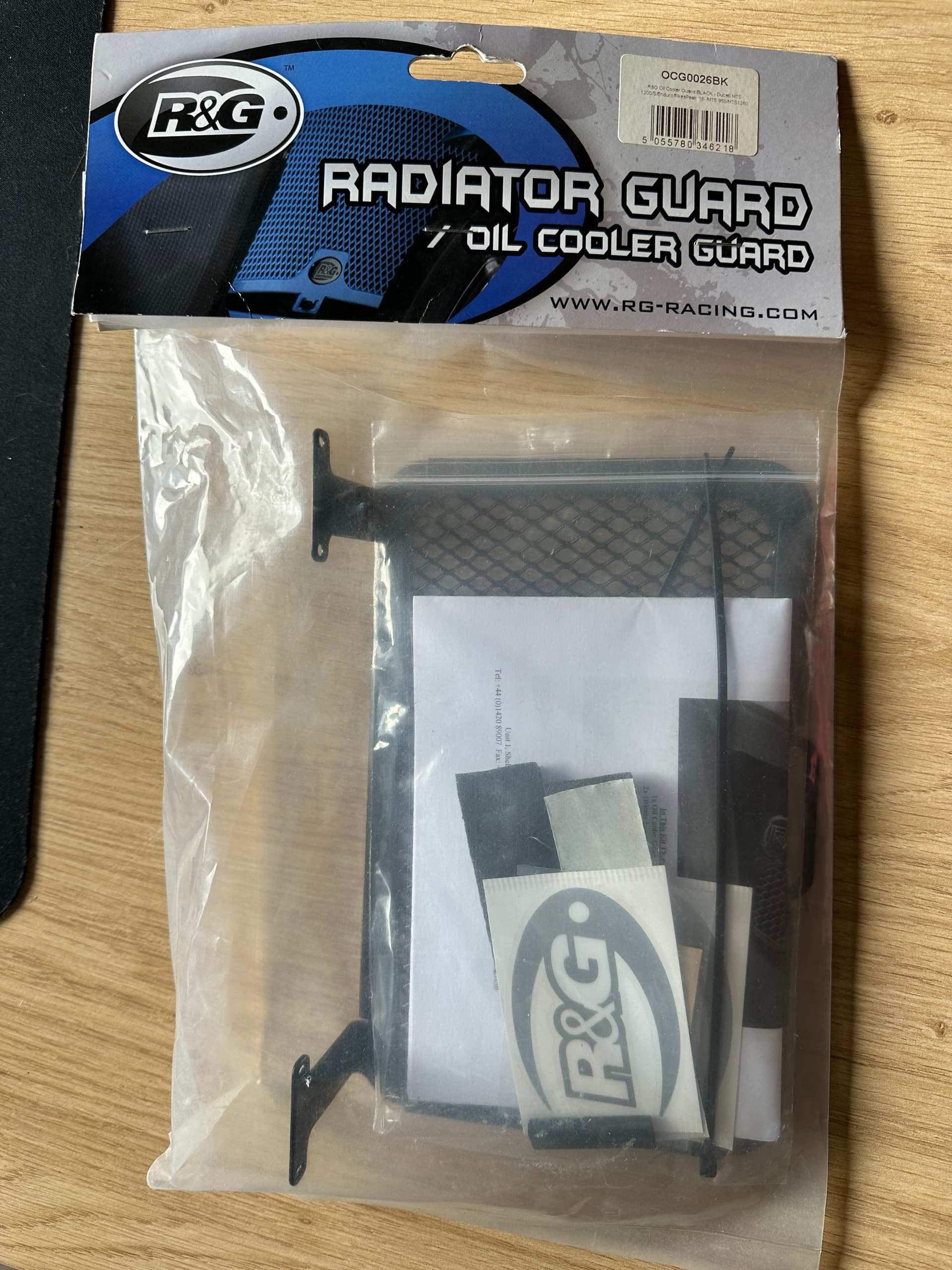 Protection radiateur moto R&G neuf — photo 1/3