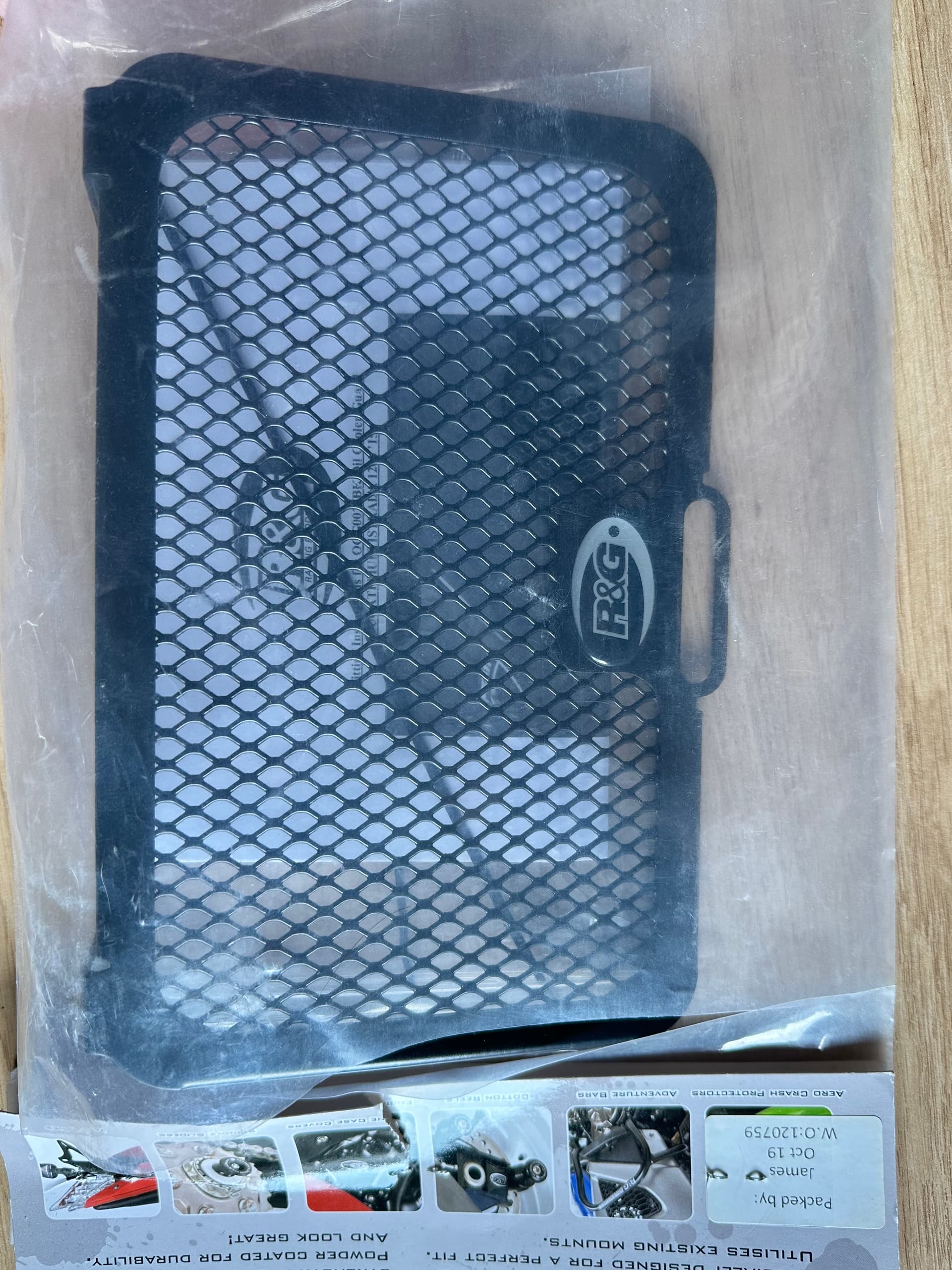 Protection radiateur moto R&G neuf — photo 3/3