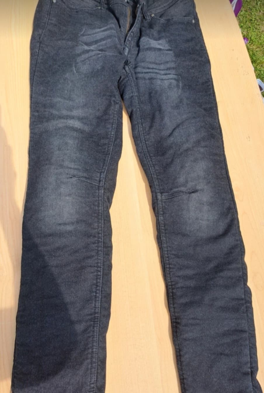 Pantalon jean moto femme 36 avec protection
