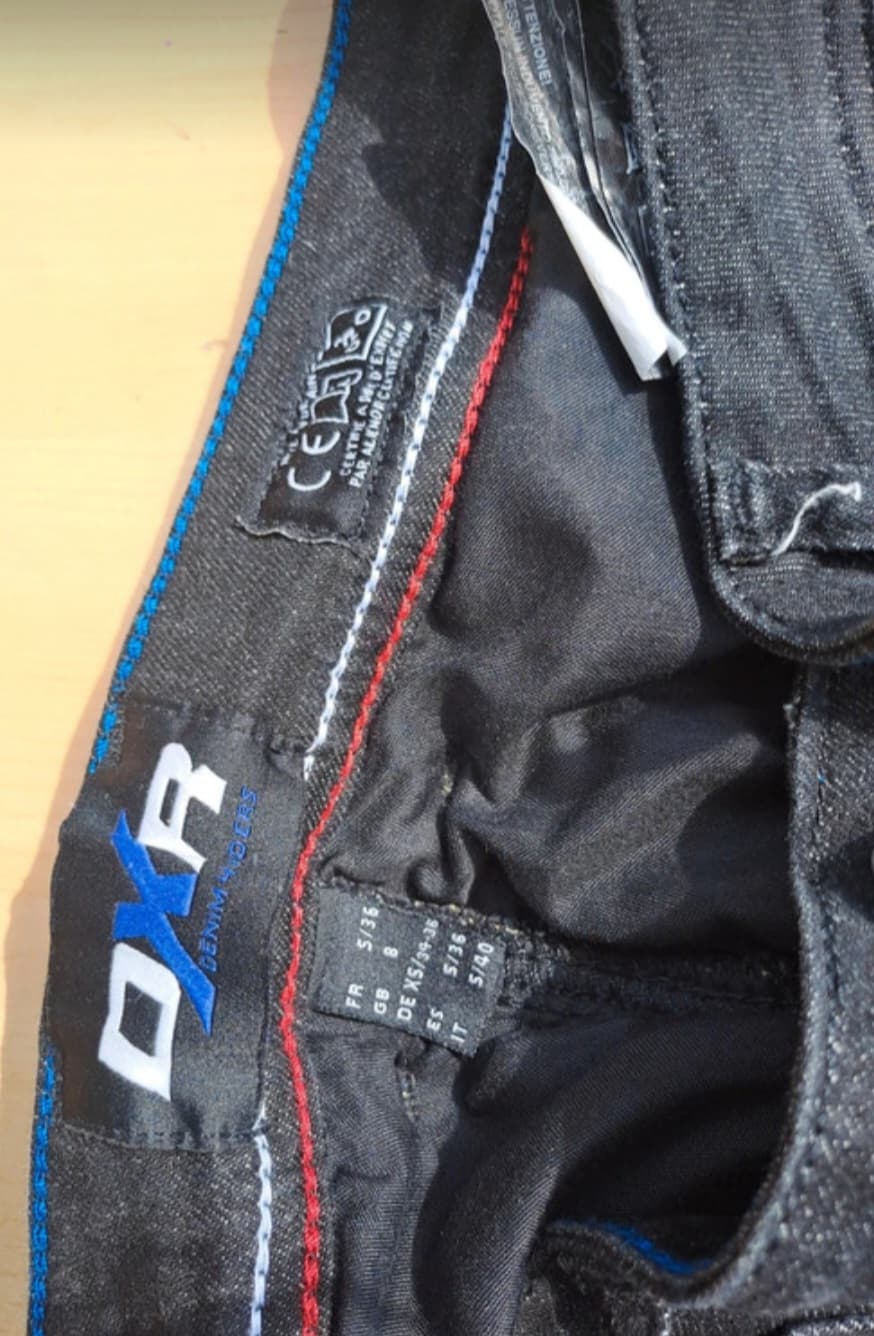 Pantalon jean moto femme 36 avec protection — photo 2/3