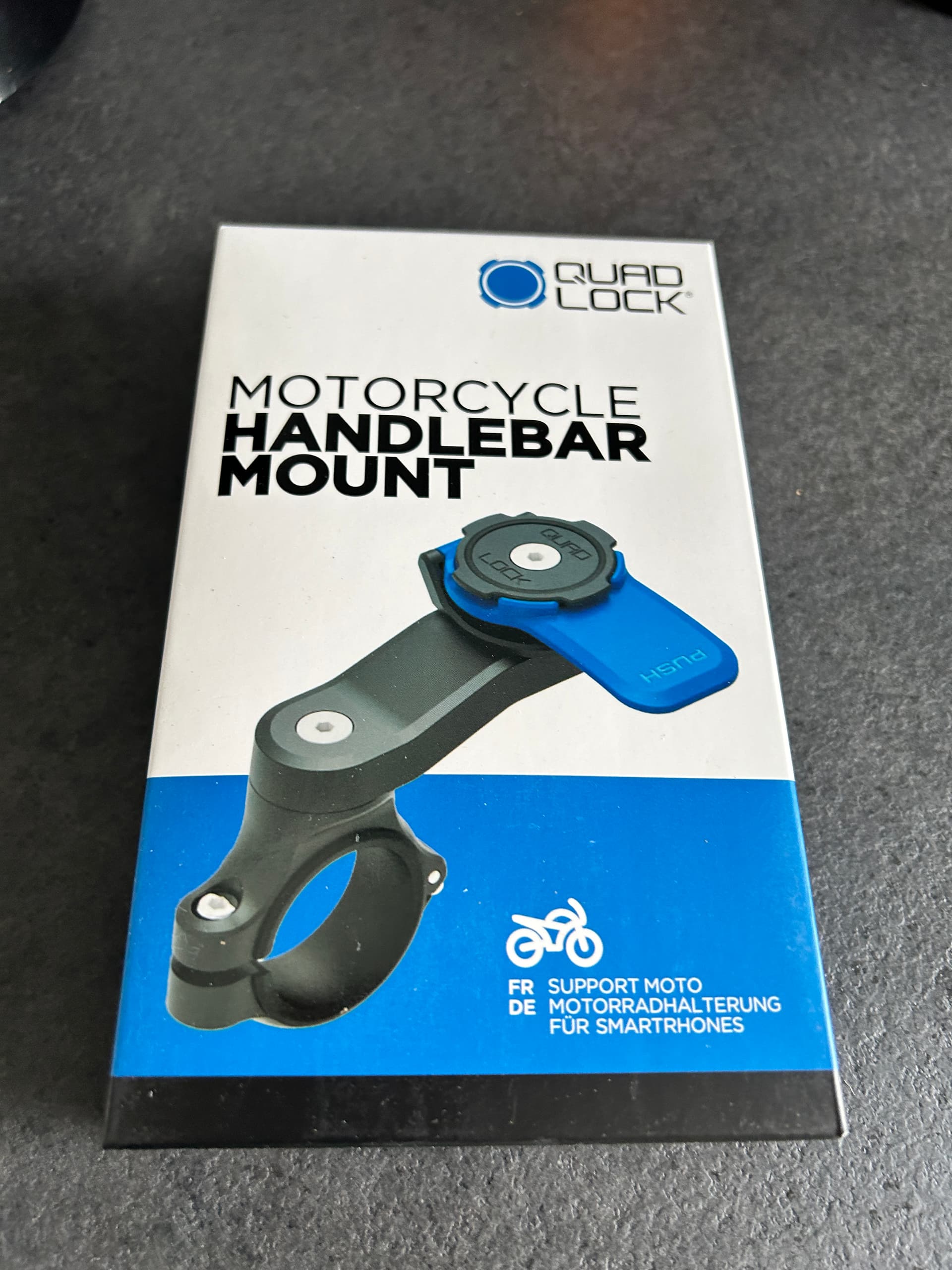 Quad Lock moto guidon