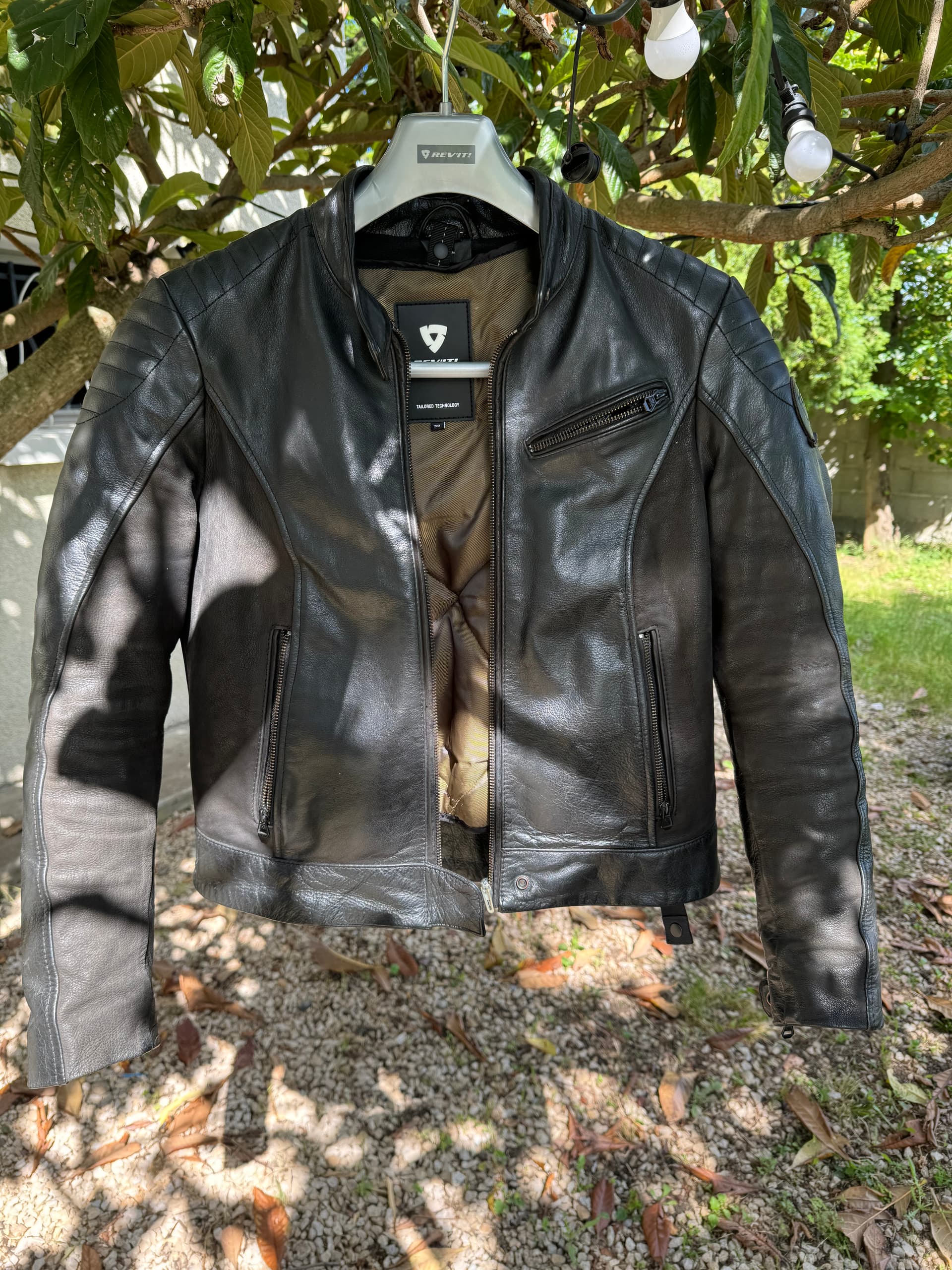 Blouson cuir femme — photo 2/3