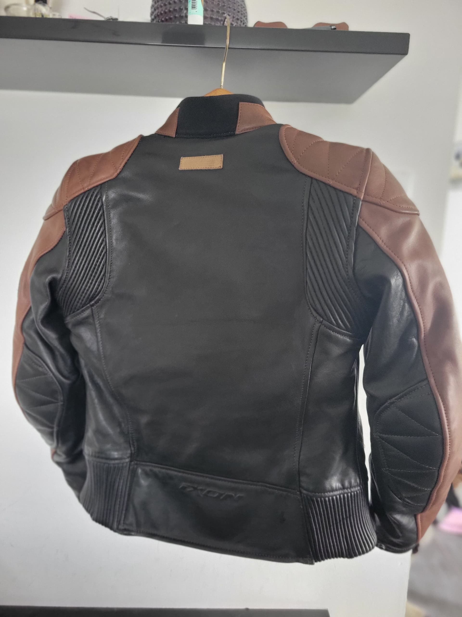 Blouson IXON cuir femme S