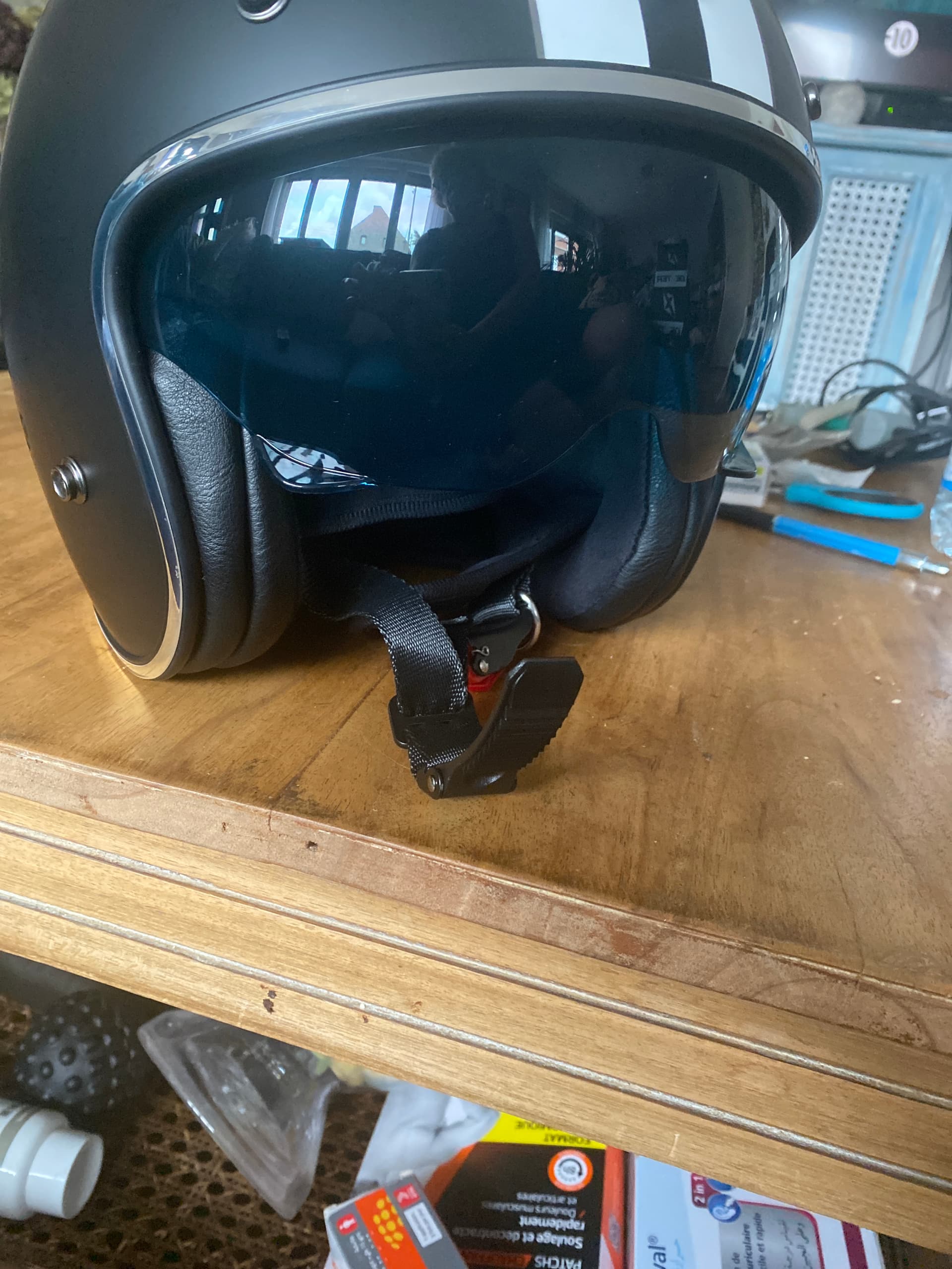 Casque jet — photo 2/4