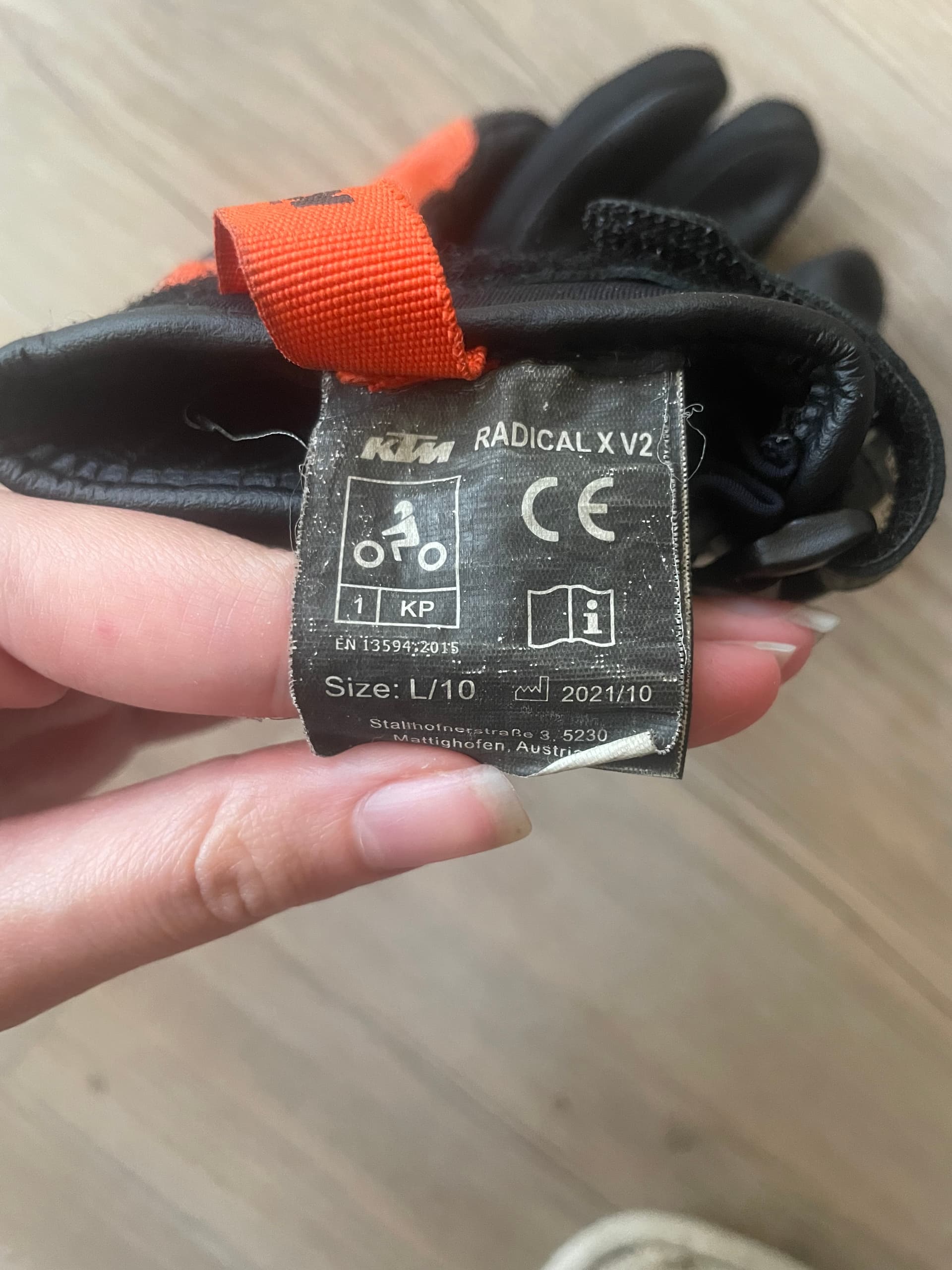 Bottes et gants KTM — photo 5/5