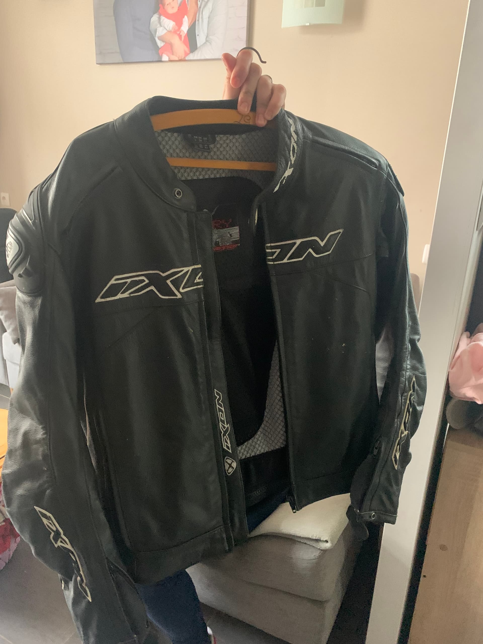 Blouson cuir ixon