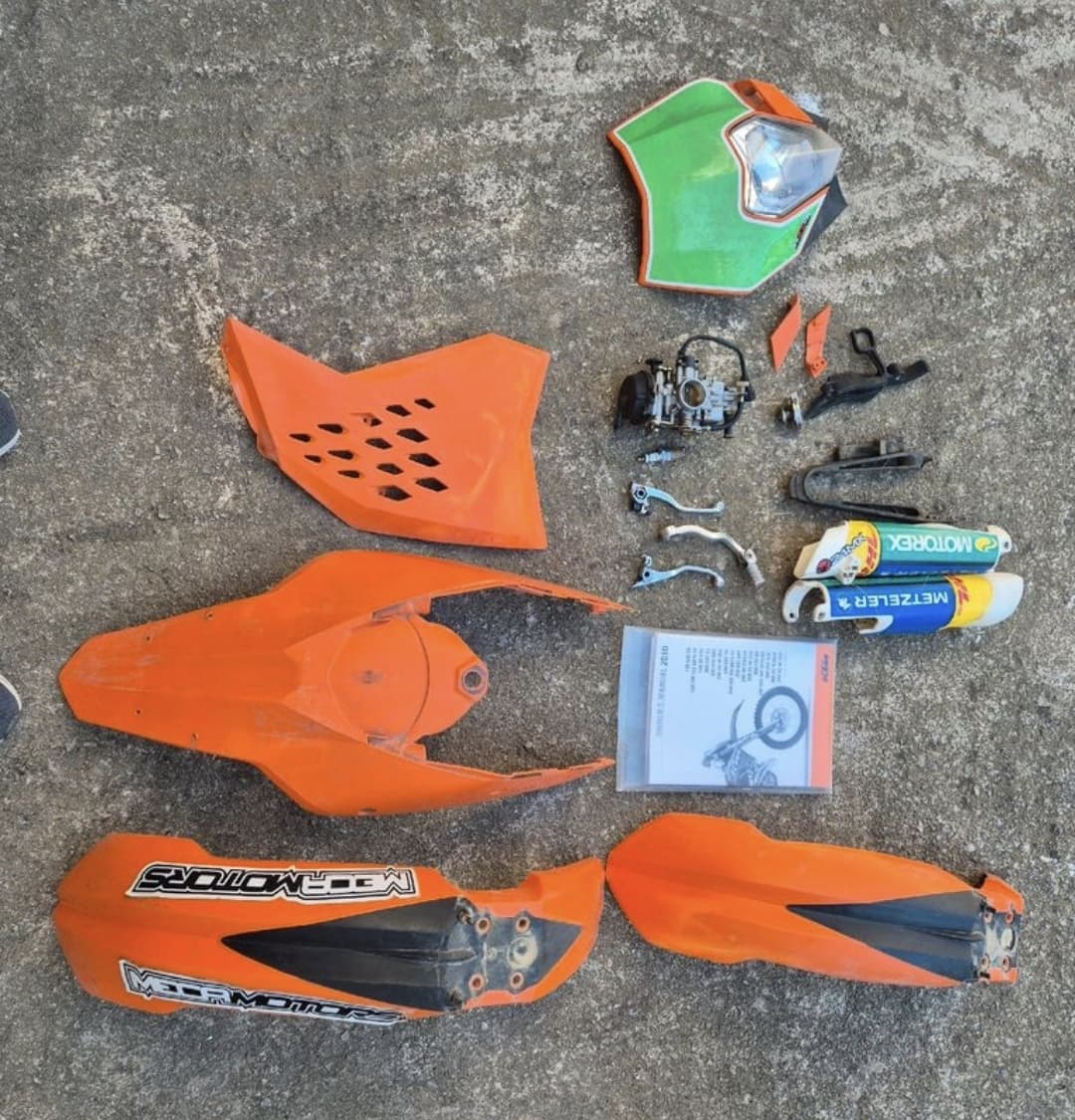 Lot pièces ktm 250 exc 2010 — photo 3/3