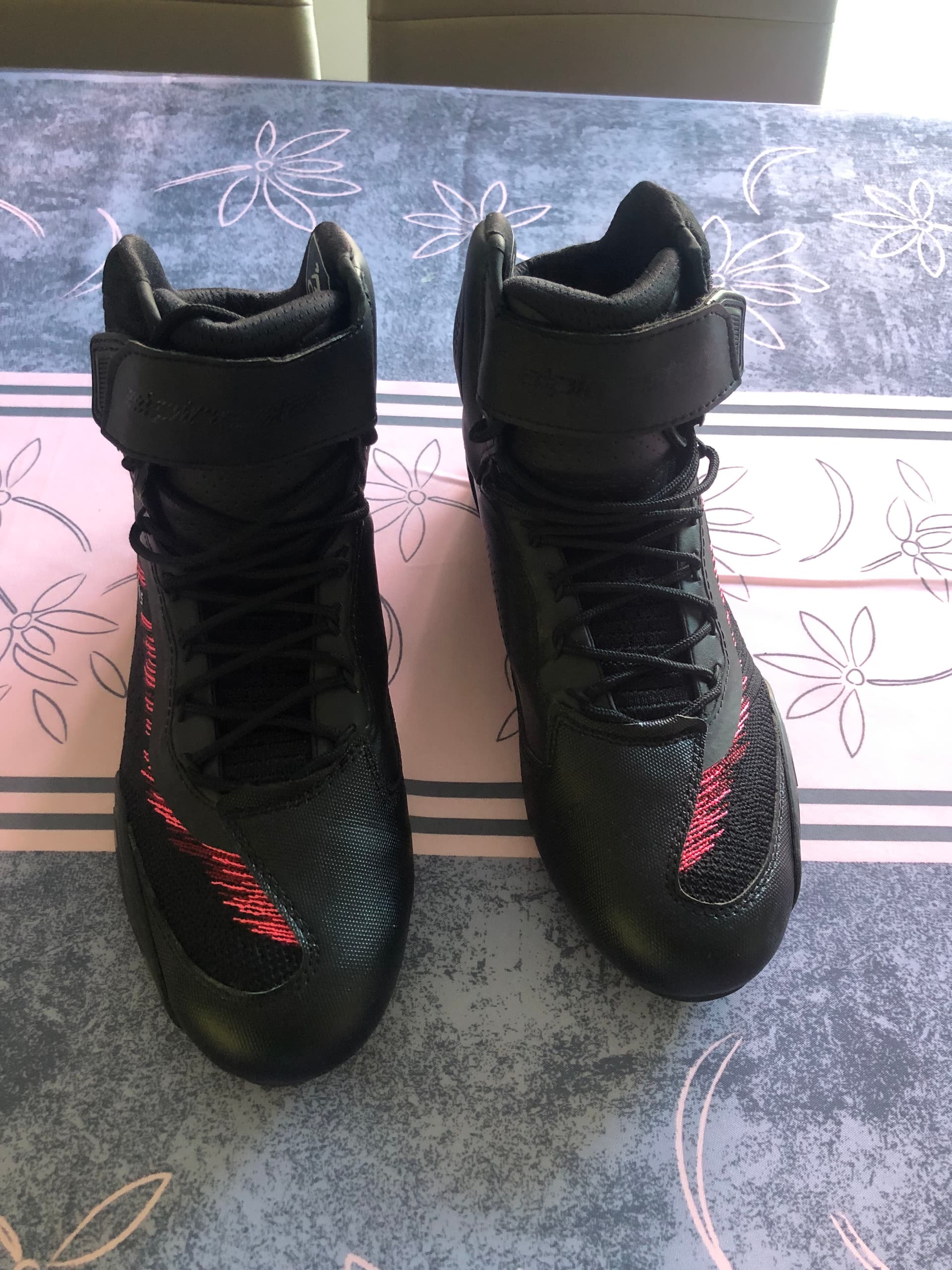 Bottines moto femme