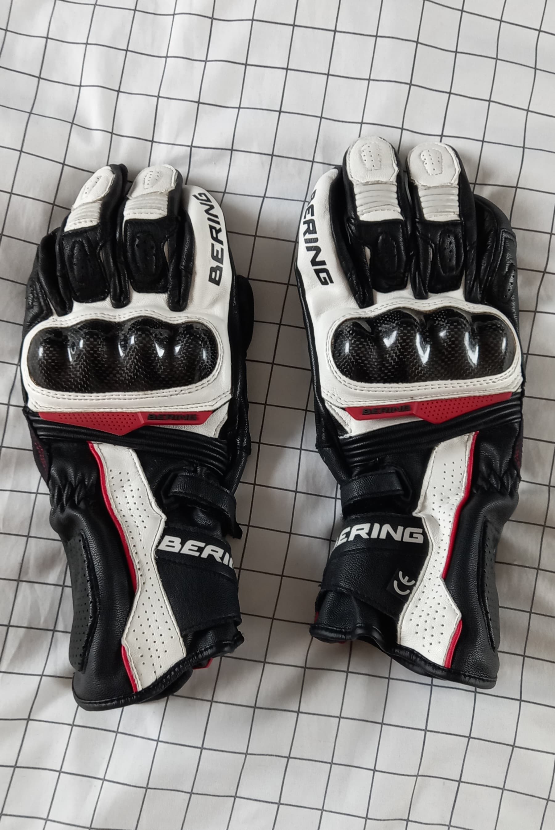 Gants cuir Bering — photo 2/2