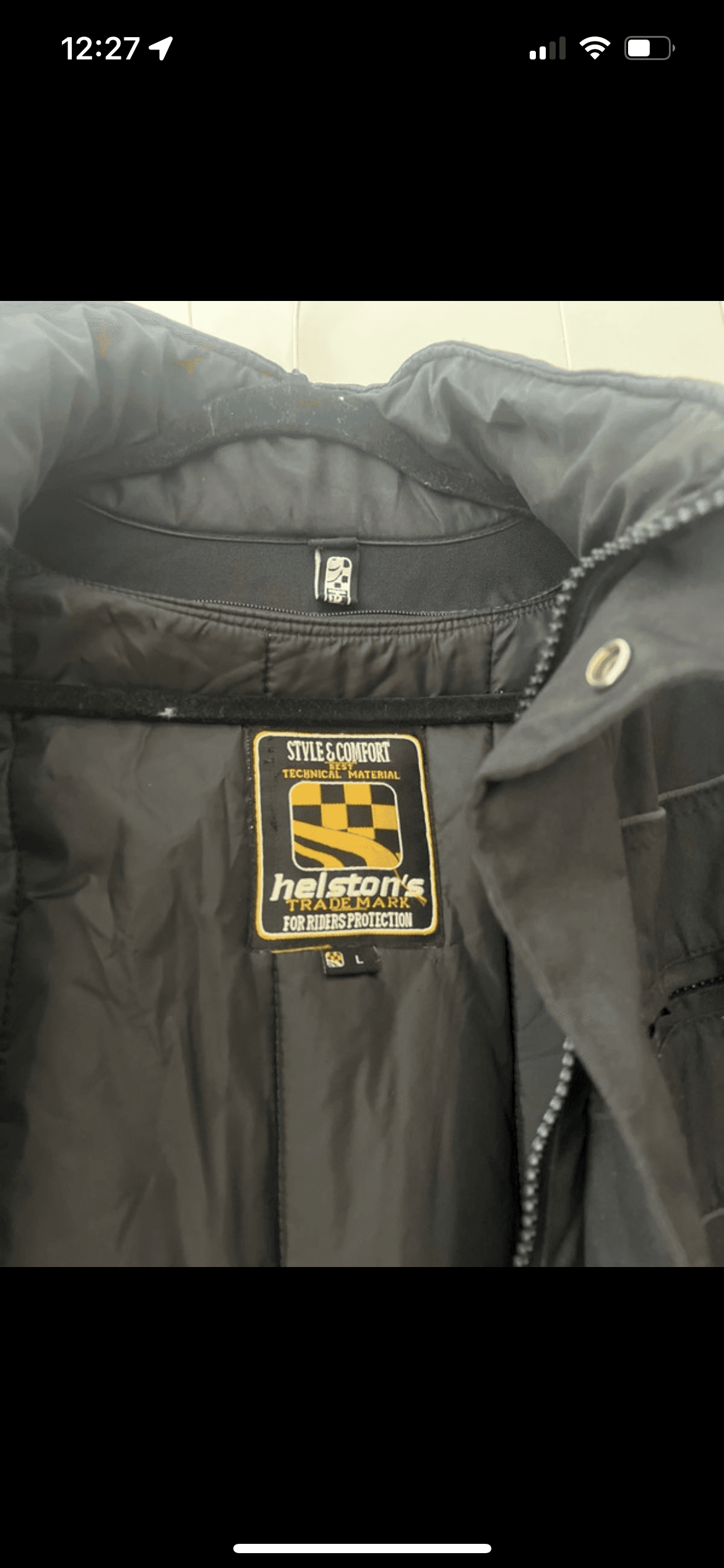 Blouson moto