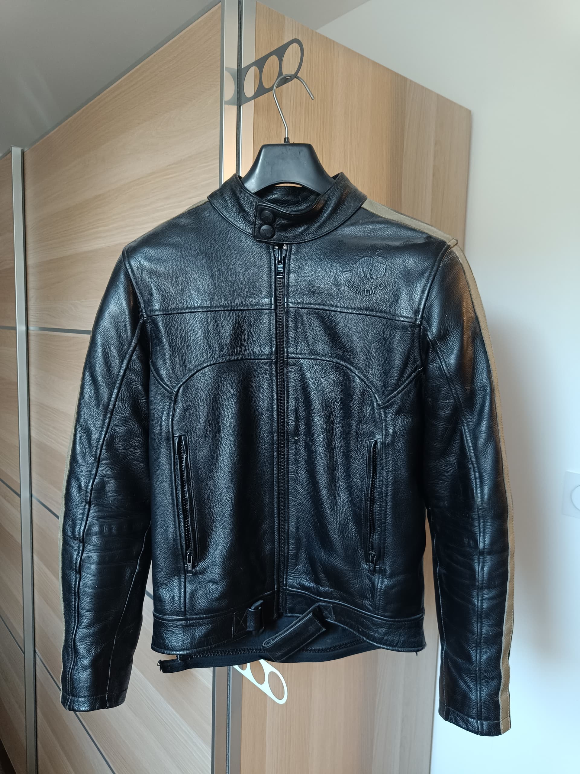 Veste cuir Askara