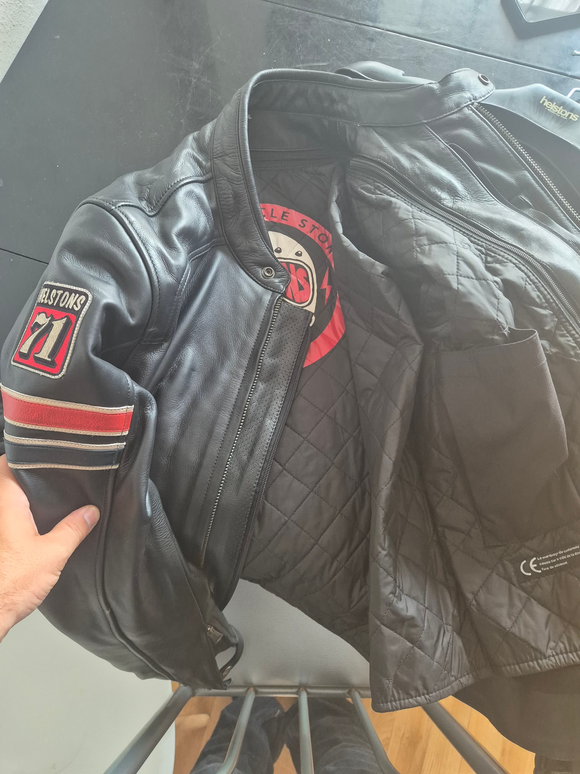 Cuir homme moto — photo 3/4