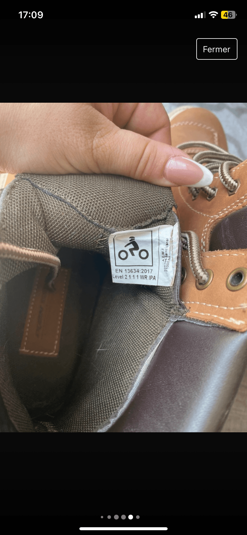Chaussures moto femme — photo 2/3