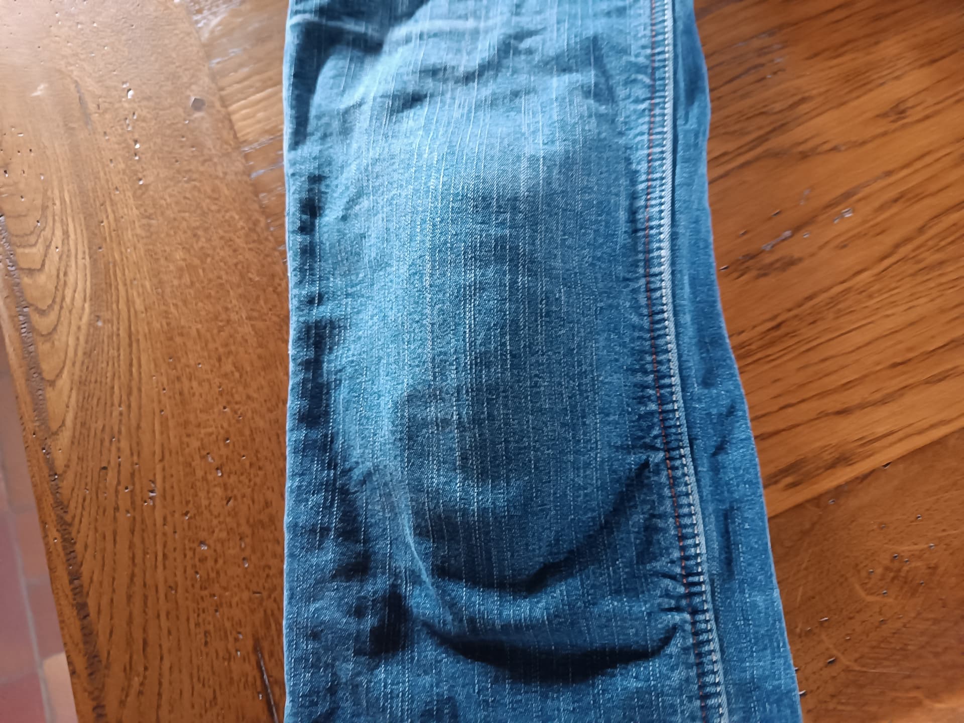 Pantalon de moto femme en jean — photo 1/3