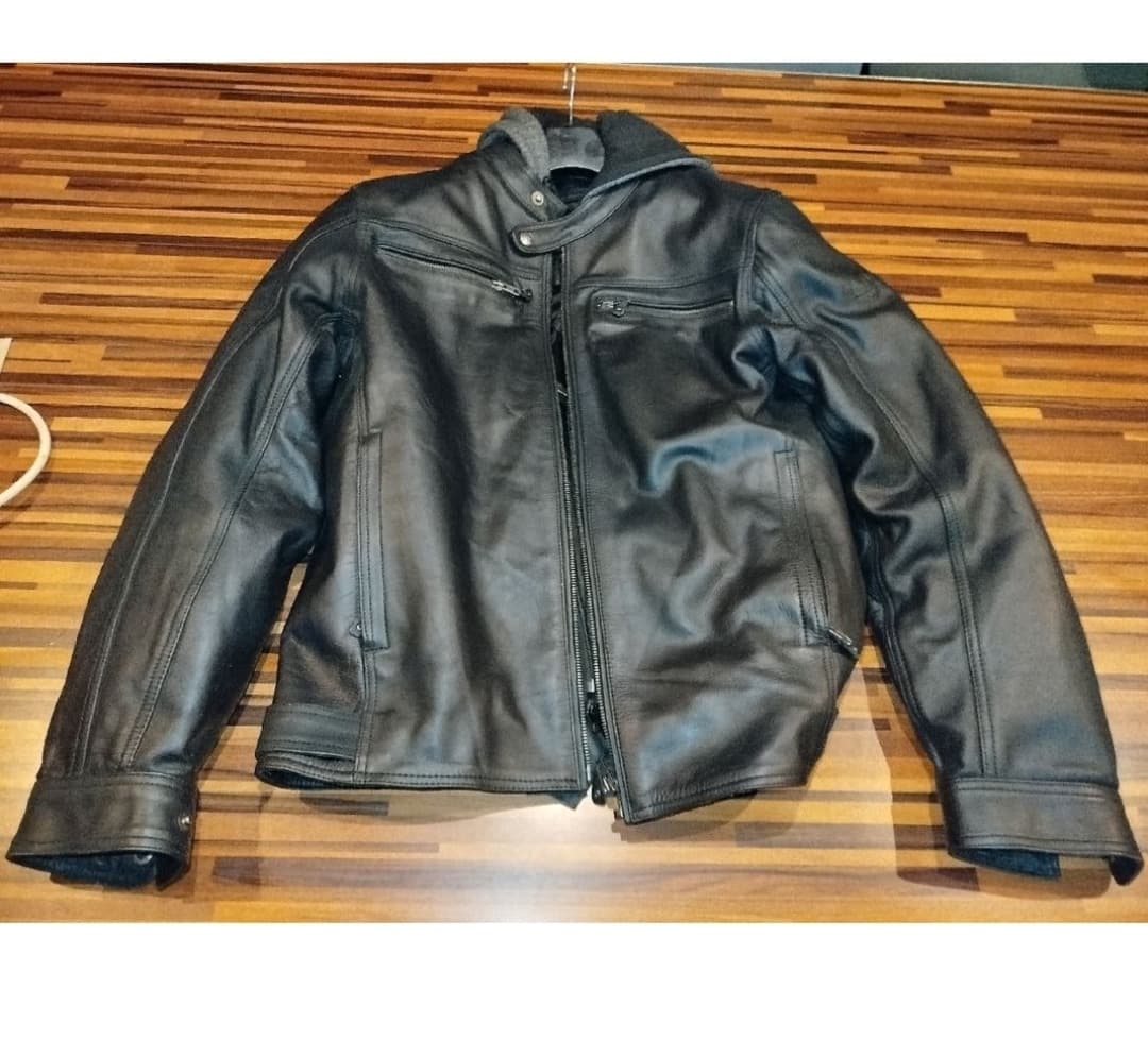 Blouson moto cuir Homme DXR neuf jamais porté — photo 3/3