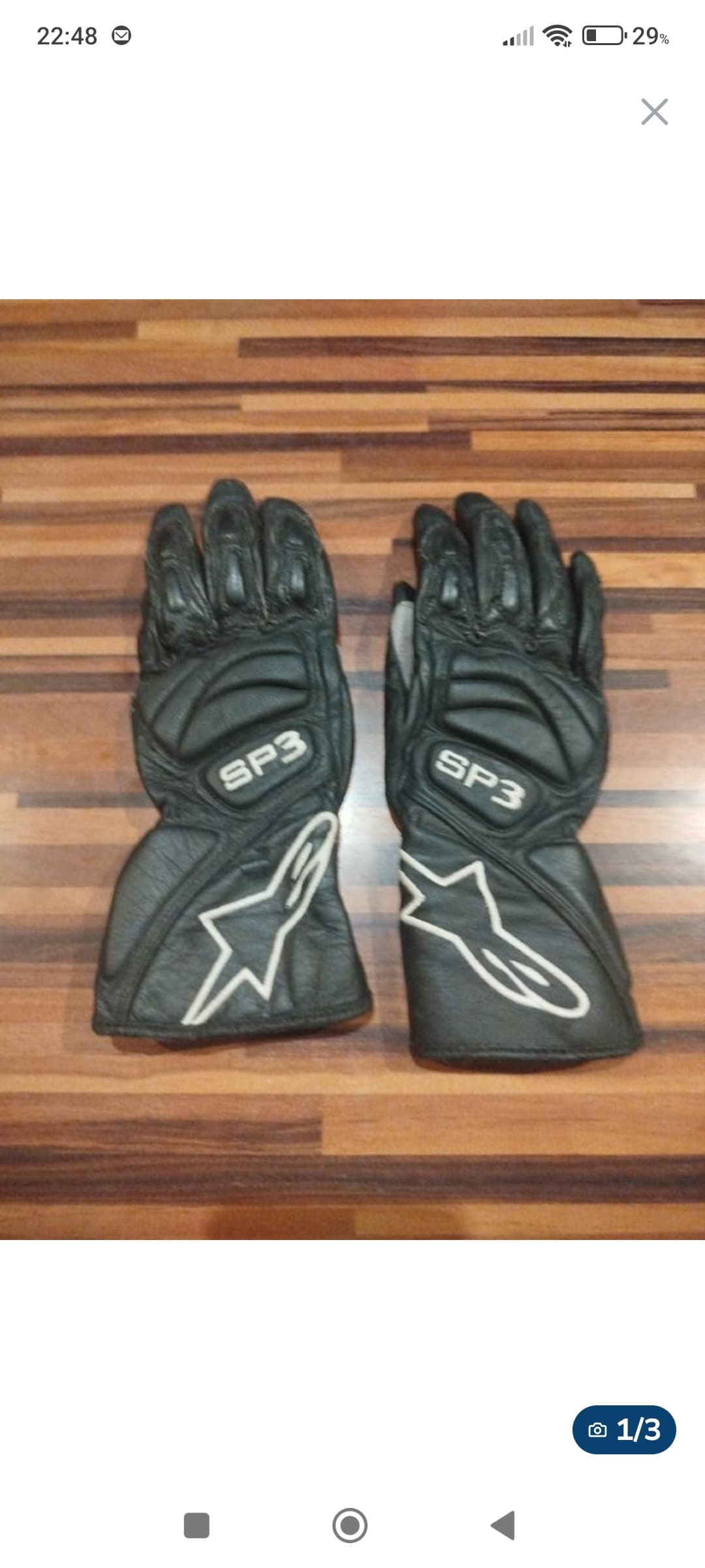 Gants moto femme alpine star