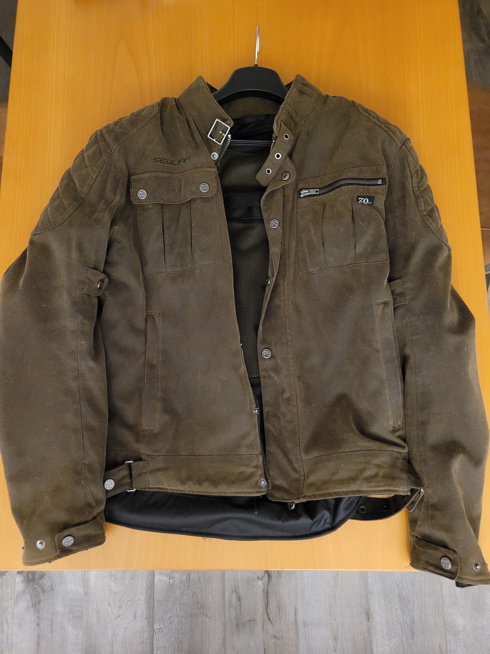 Blouson moto segura