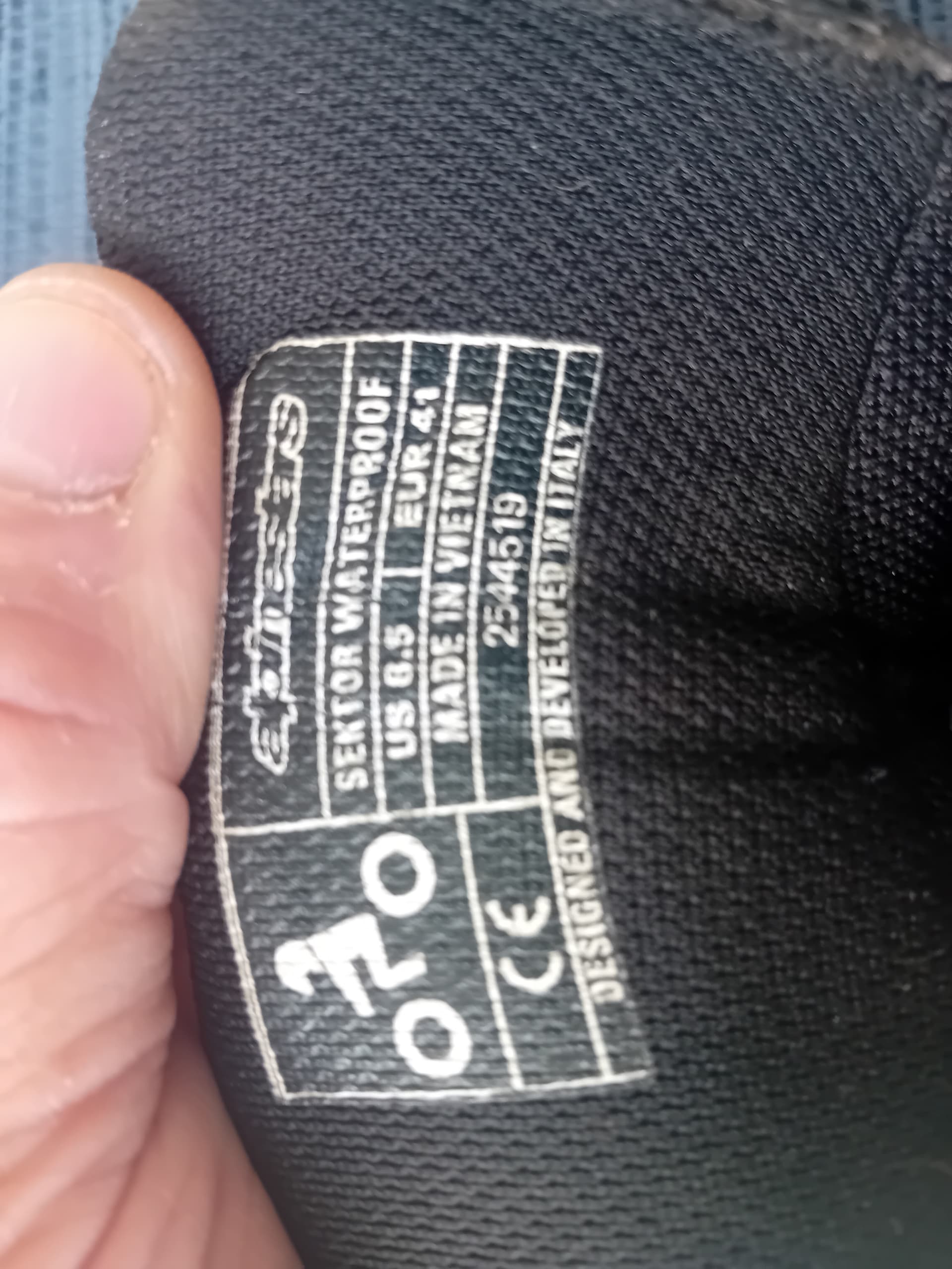 Chaussures moto Alpinestars — photo 1/3