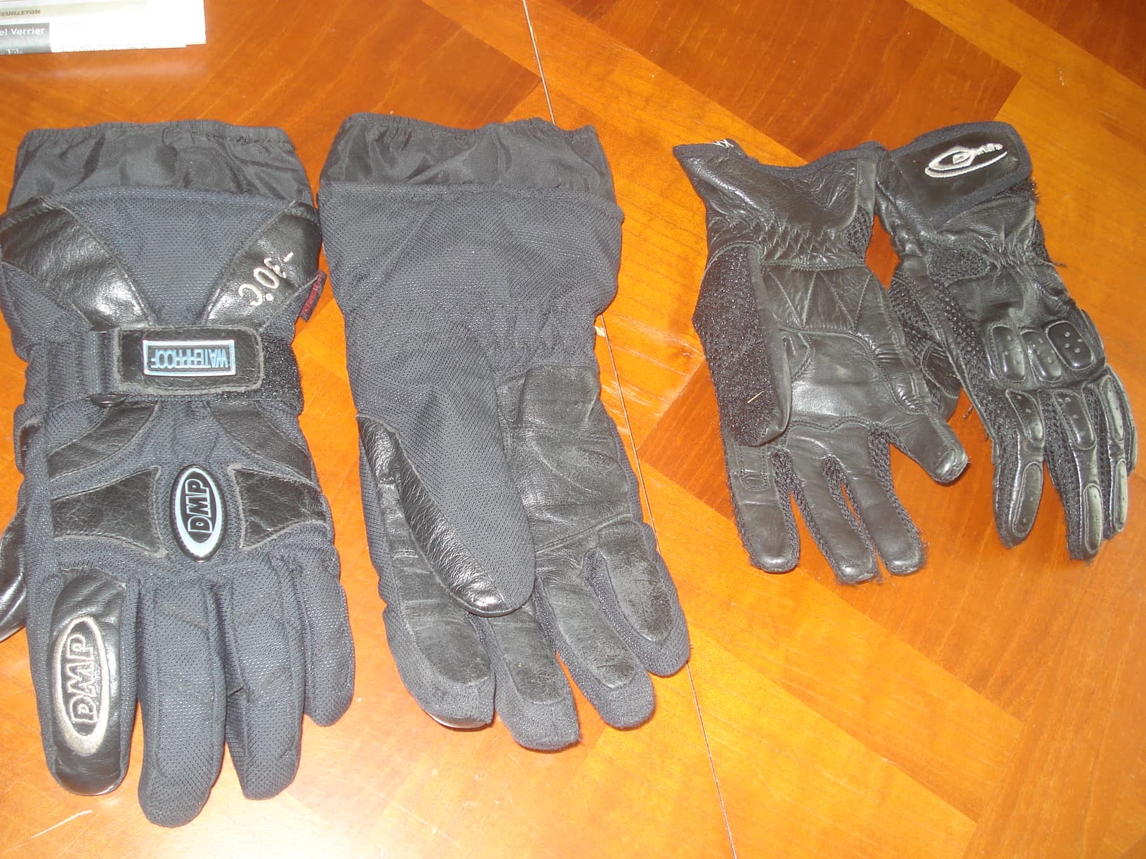 gants été -gants hiver