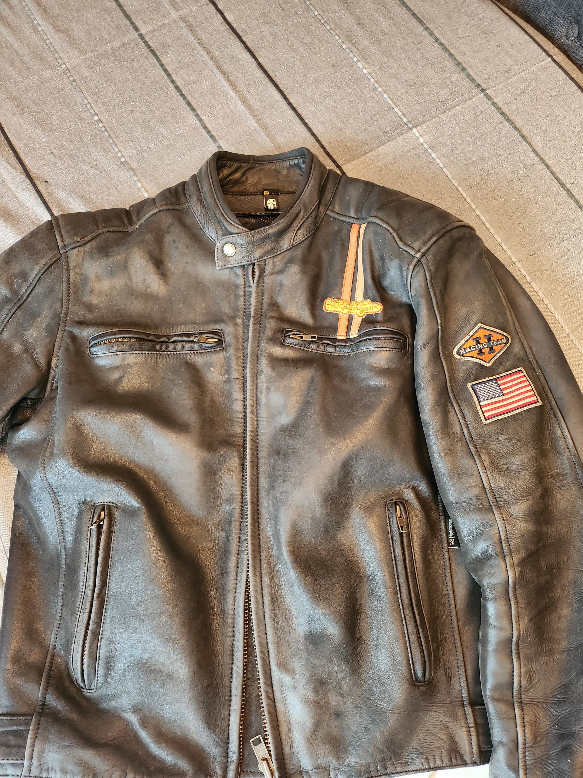 Blouson huilé homme Helstons
